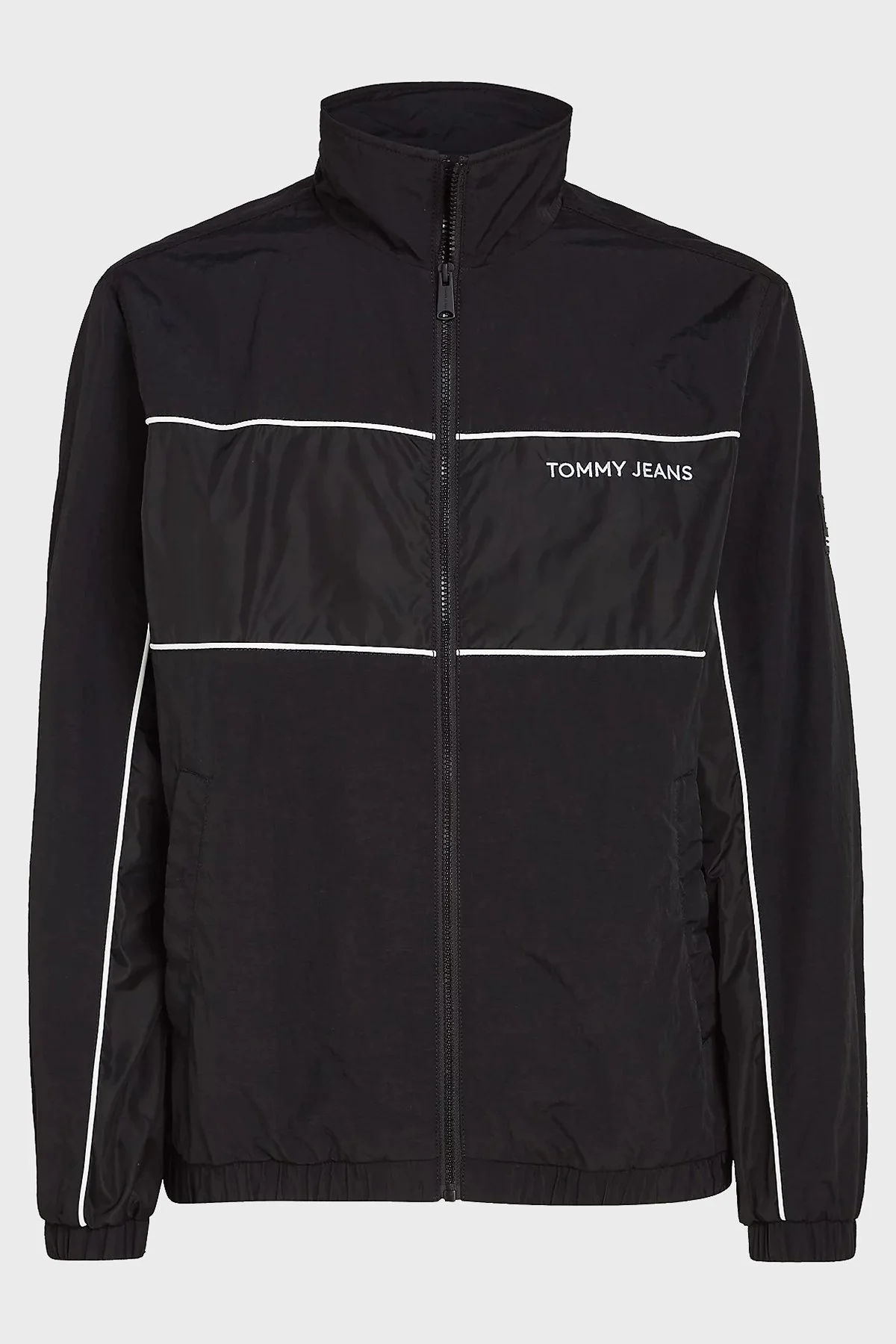 Tommy Jeans Relaxed Fit Dik Yaka Spor Erkek Ceket DM0DM18694 BDS SİYAH - 5