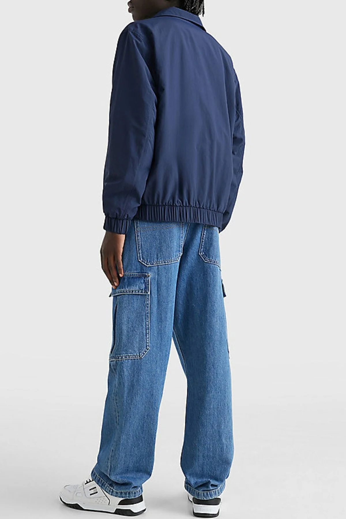Tommy Jeans Relaxed Fit Fermuarlı Mevsimlik Erkek Mont DM0DM15916 C87 LACİVERT - 2