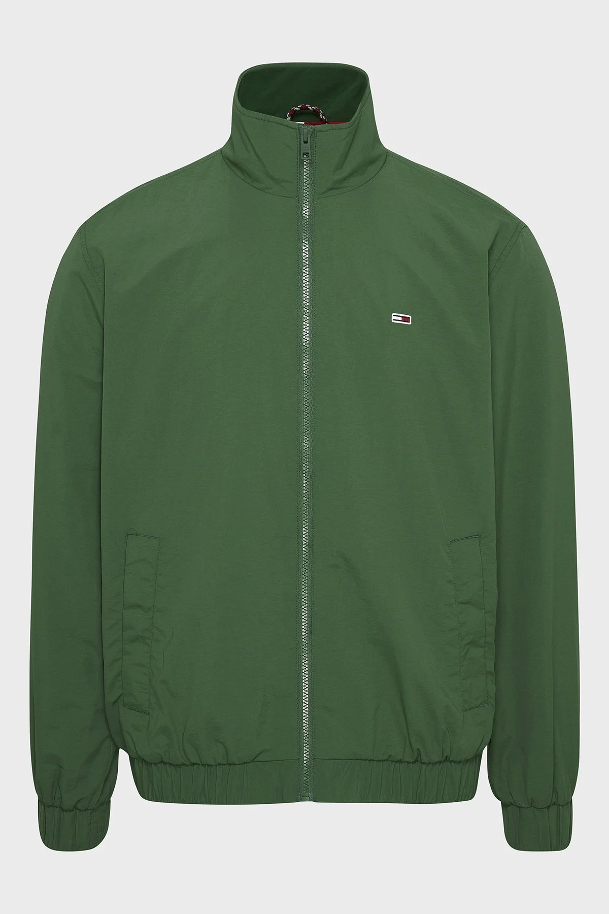 Tommy Jeans Relaxed Fit Fermuarlı Mevsimlik Erkek Mont DM0DM15916 L2M YEŞİL - 1