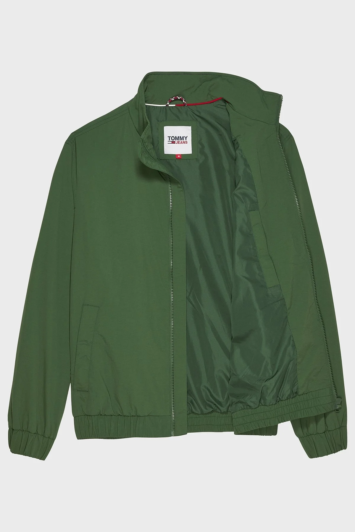 Tommy Jeans Relaxed Fit Fermuarlı Mevsimlik Erkek Mont DM0DM15916 L2M YEŞİL - 2