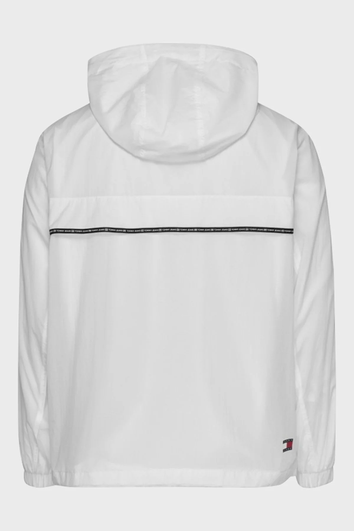 Tommy Jeans Relaxed Fit Kapüşonlu İnce Erkek Mont DM0DM18697 YBR BEYAZ - 2