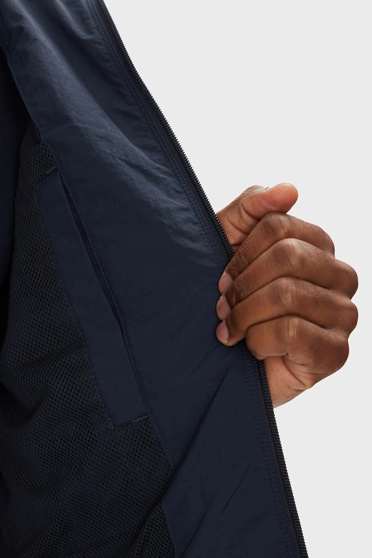 Tommy Jeans Relaxed Fit Kapüşonlu Su İtici Logolu Erkek Mont DM0DM21393 C1G LACİVERT - 5