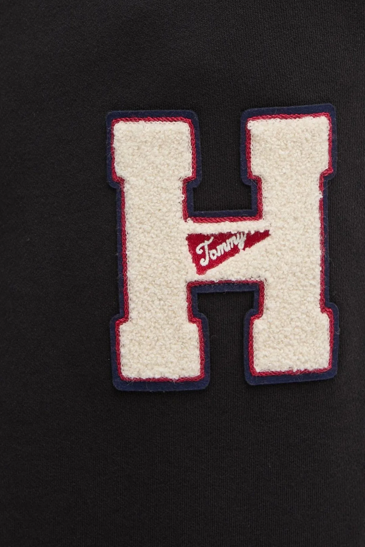 Tommy Jeans Relaxed Fit Normal Bel Ribanalı Paça Jogger Erkek Pantolon DM0DM21277 BDS SİYAH - 4