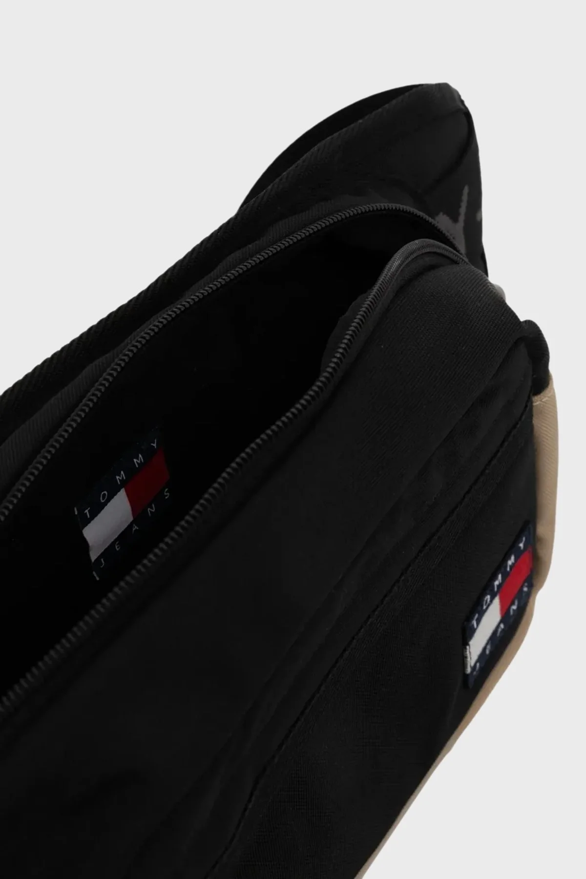 Tommy Jeans Renk Bloklu Ayarlanabilir Askılı Erkek Bel Çantası AM0AM13267 BDS SİYAH - 4