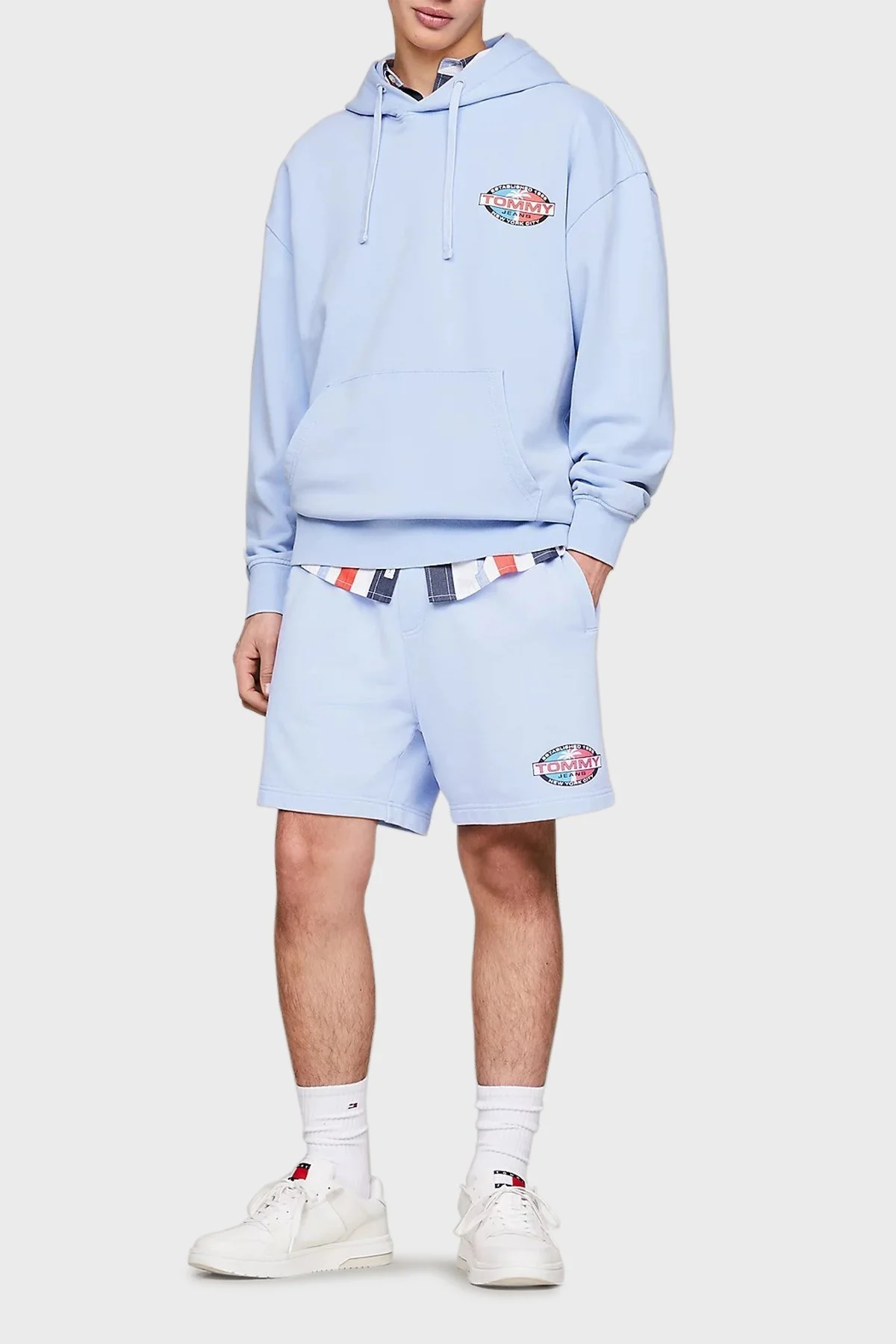 Tommy Jeans Retro Deri Sneaker Erkek Ayakkabı EM0EM01395 ACG BEJ - 2