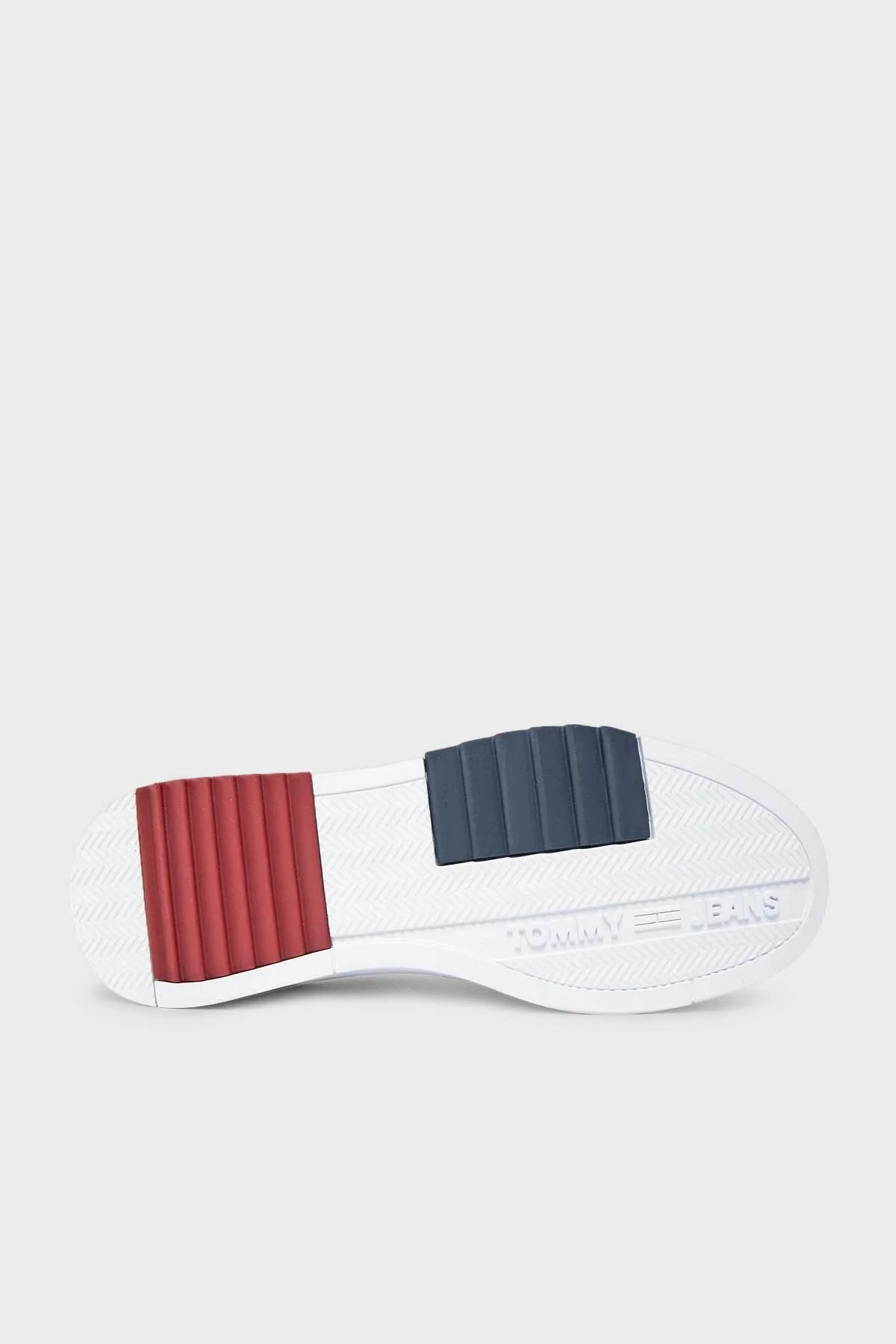 Tommy Jeans Retro Deri Sneaker Erkek Ayakkabı EM0EM01397 YBS BEYAZ - 3