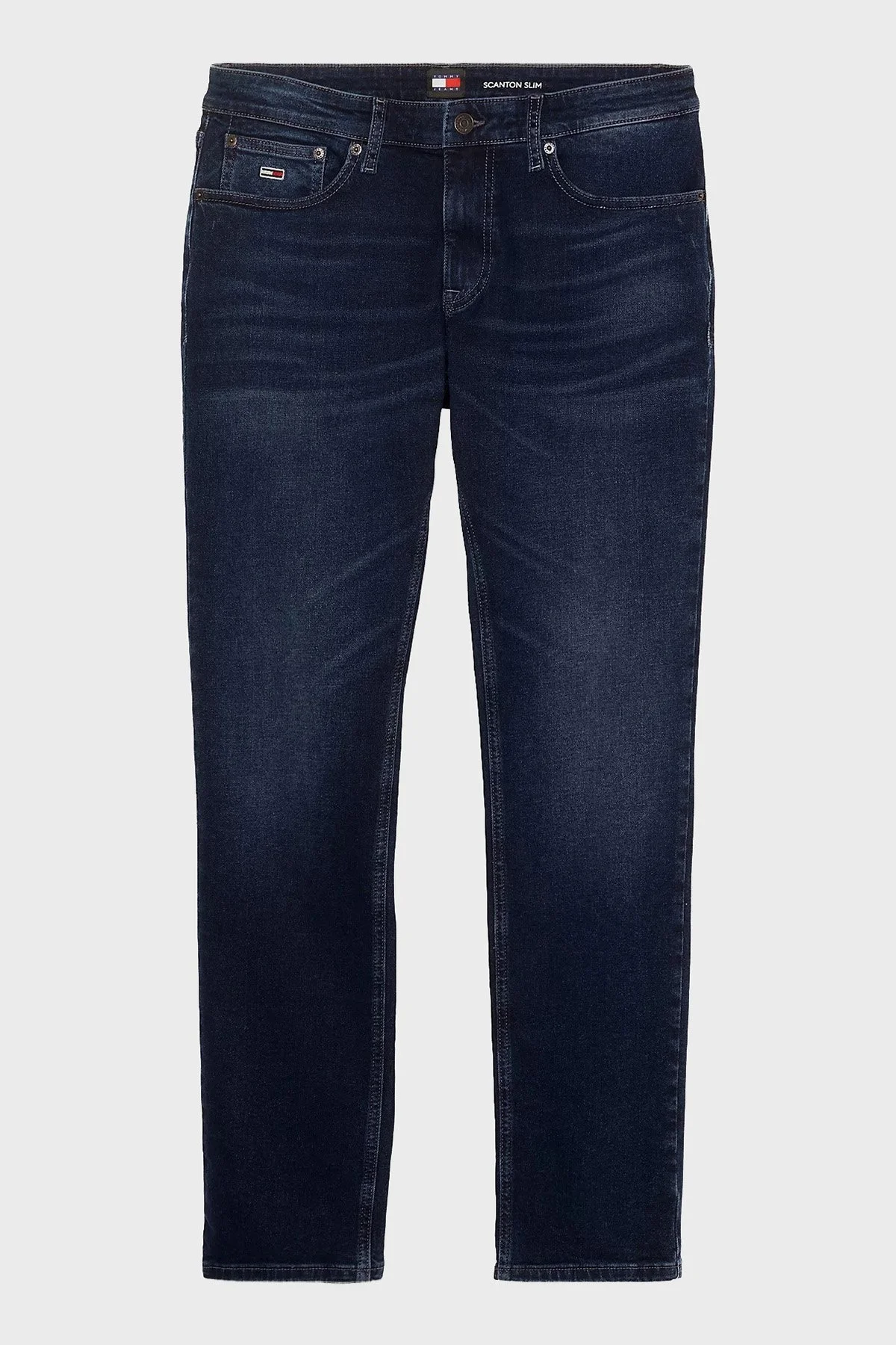 Tommy Jeans Scanton Pamuklu Slim Fit Jeans Erkek Kot Pantolon DM0DM18136 1BK LACİVERT - 5