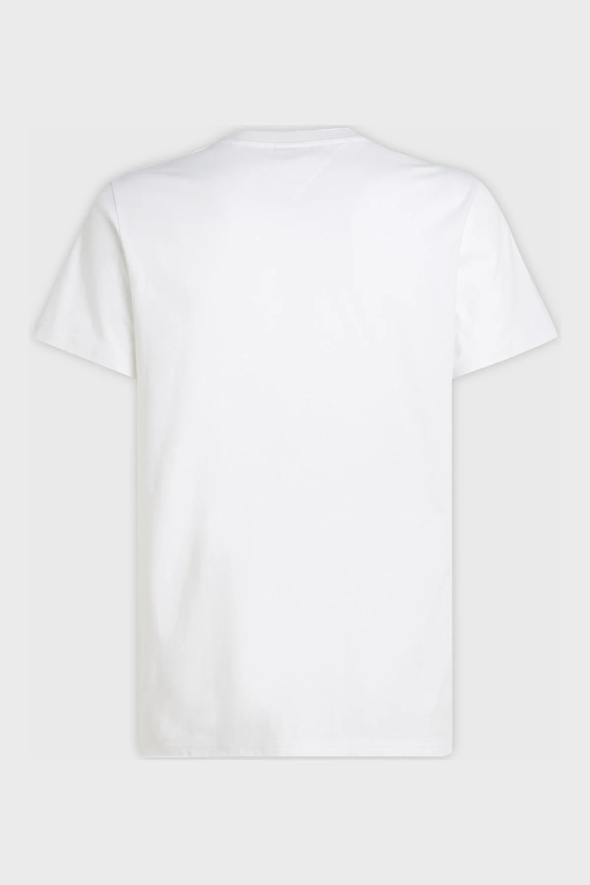 Tommy Jeans Slim Fit Bisiklet Yaka Erkek T Shirt DM0DM18555 YBR BEYAZ - 5