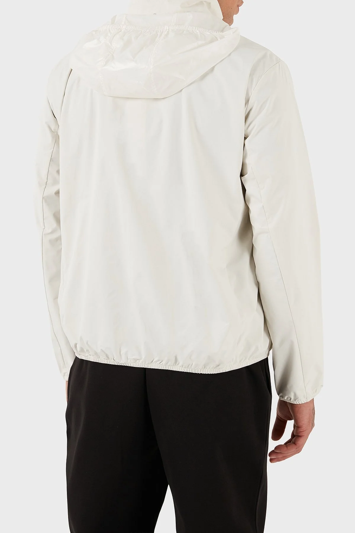 Tommy Jeans Slim Fit Gizli Kapüşonlu Suya Dayanıklı Erkek Ceket DM0DM21680 YBH BEYAZ - 3