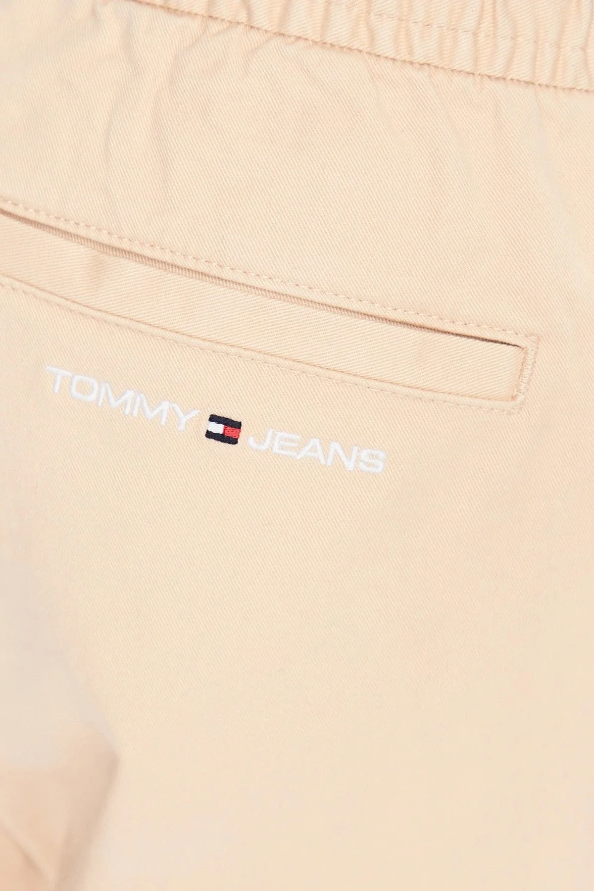 Tommy Jeans Slim Fit Jogger Erkek Eşofman Altı DM0DM16760 AB4 BEJ - 5