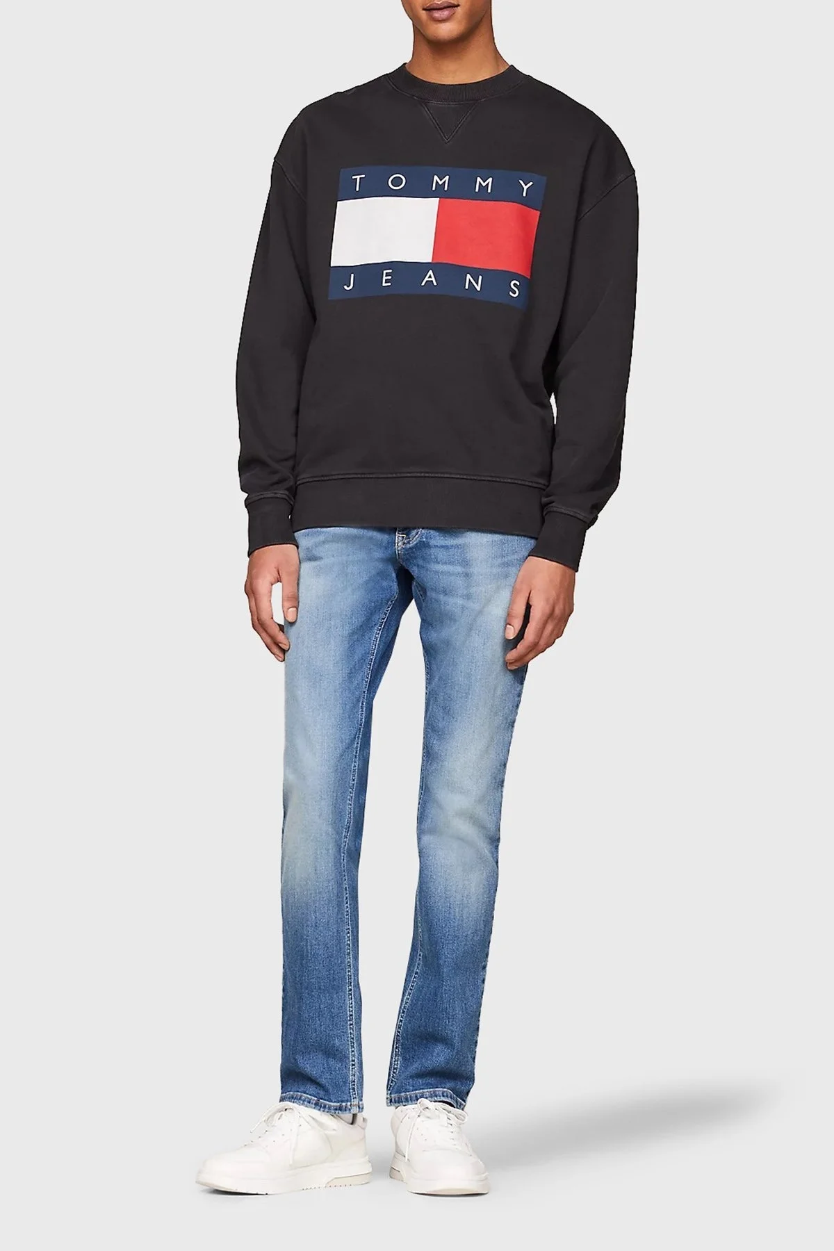 Tommy Jeans Slim Fit Pamuklu Jeans Erkek Kot Pantolon DM0DM19297 1A5 MAVİ - 7