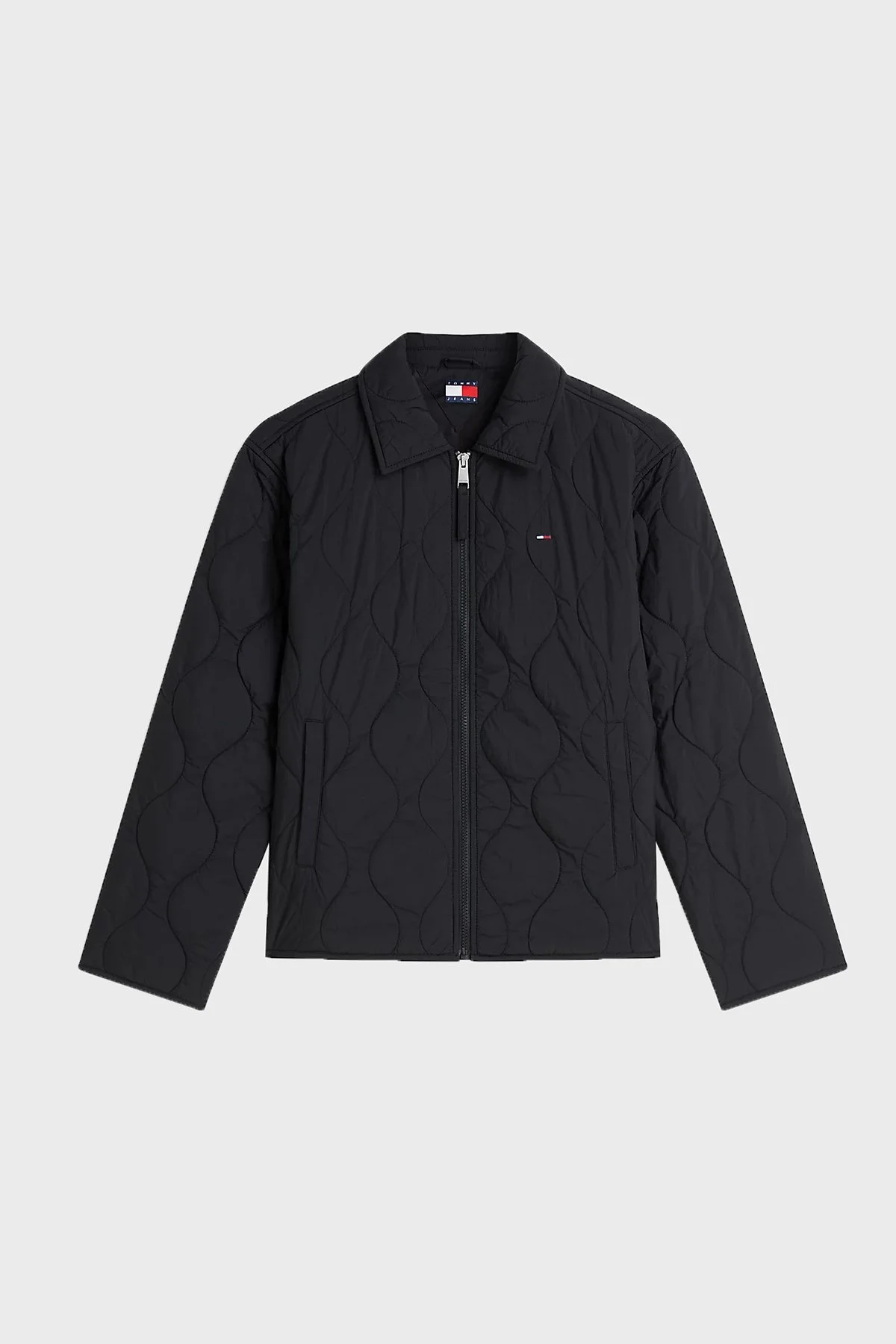 Tommy Jeans Su İtici Kapitoneli Klasik Yaka Kadın Mont DW0DW22909 BDS Siyah - 5