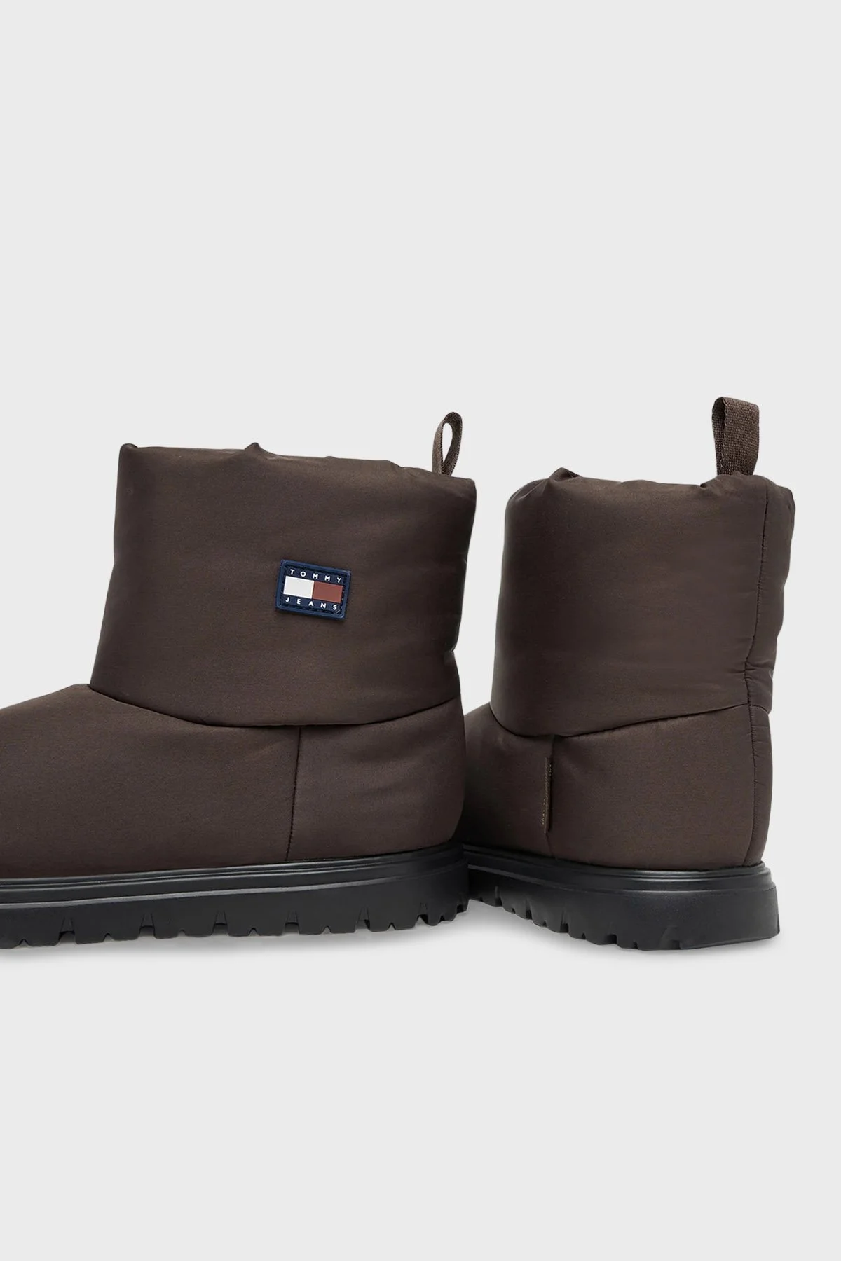 Tommy Jeans Su İtici Logolu Bayan Bot EN0EN02823 GS7 KAHVE - 4