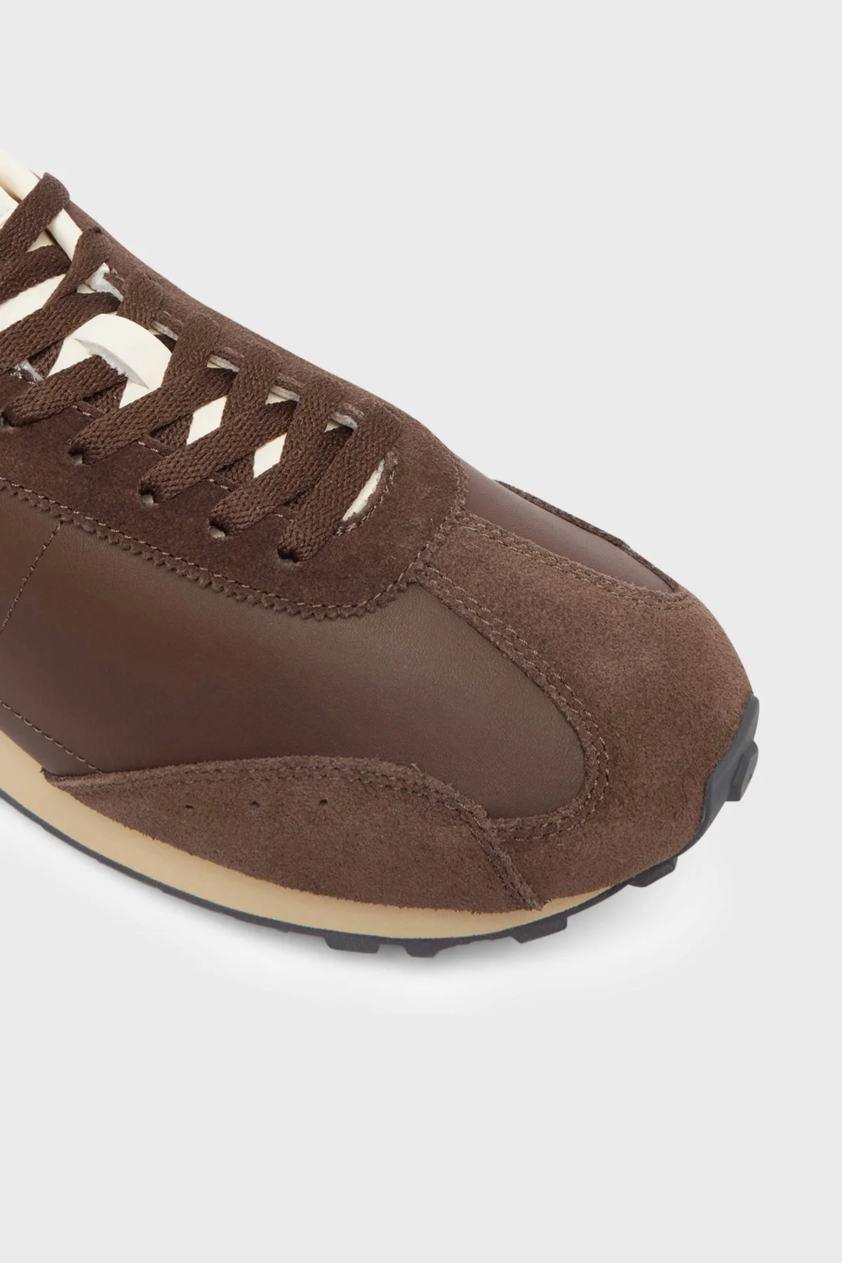 Tommy Jeans Süet Detaylı Sneaker Erkek Ayakkabı EM0EM01763 GV0 Kahve - 6