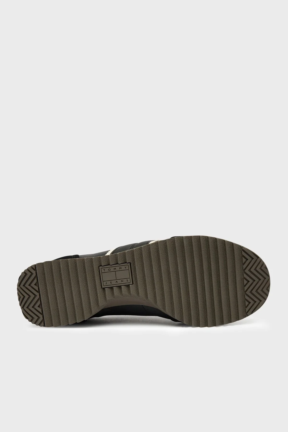 Tommy Jeans Süet Logolu Sneaker Kadın Ayakkabı EN0EN03001 BDS SİYAH - 5