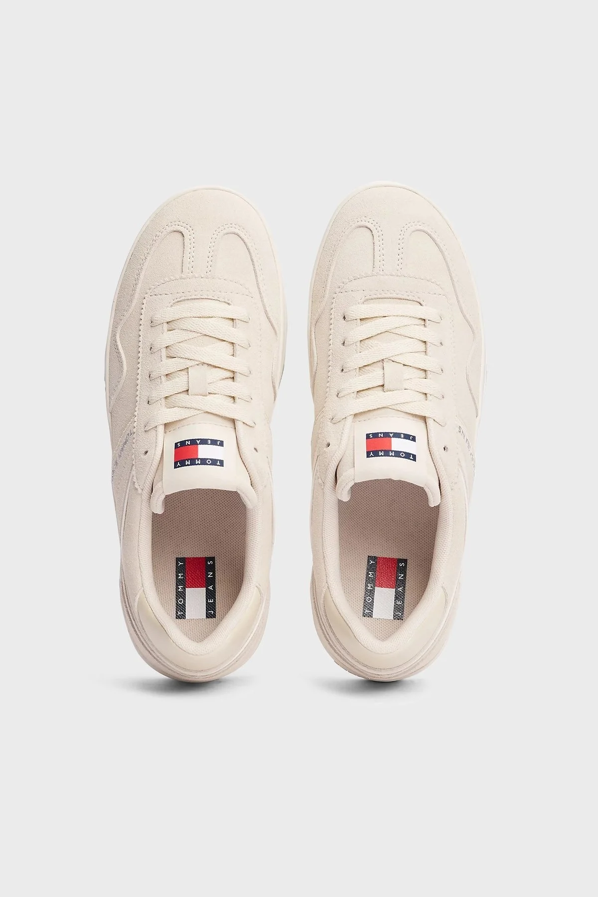 Tommy Jeans Süet Sneaker Bayan Ayakkabı EN0EN02676 ACG BEJ - 5