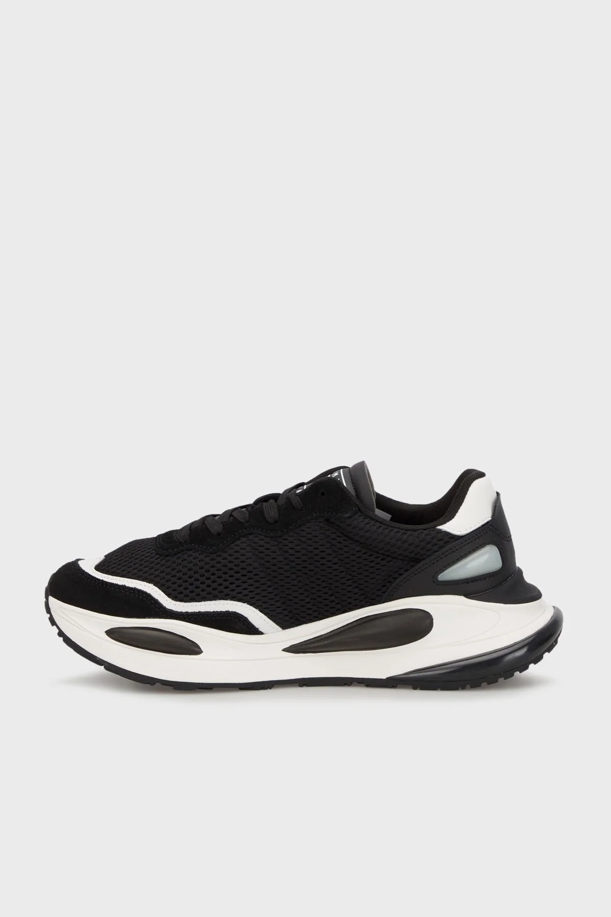 Tommy Jeans Süet Sneaker Erkek Ayakkabı EM0EM01290 BDS SİYAH - 2