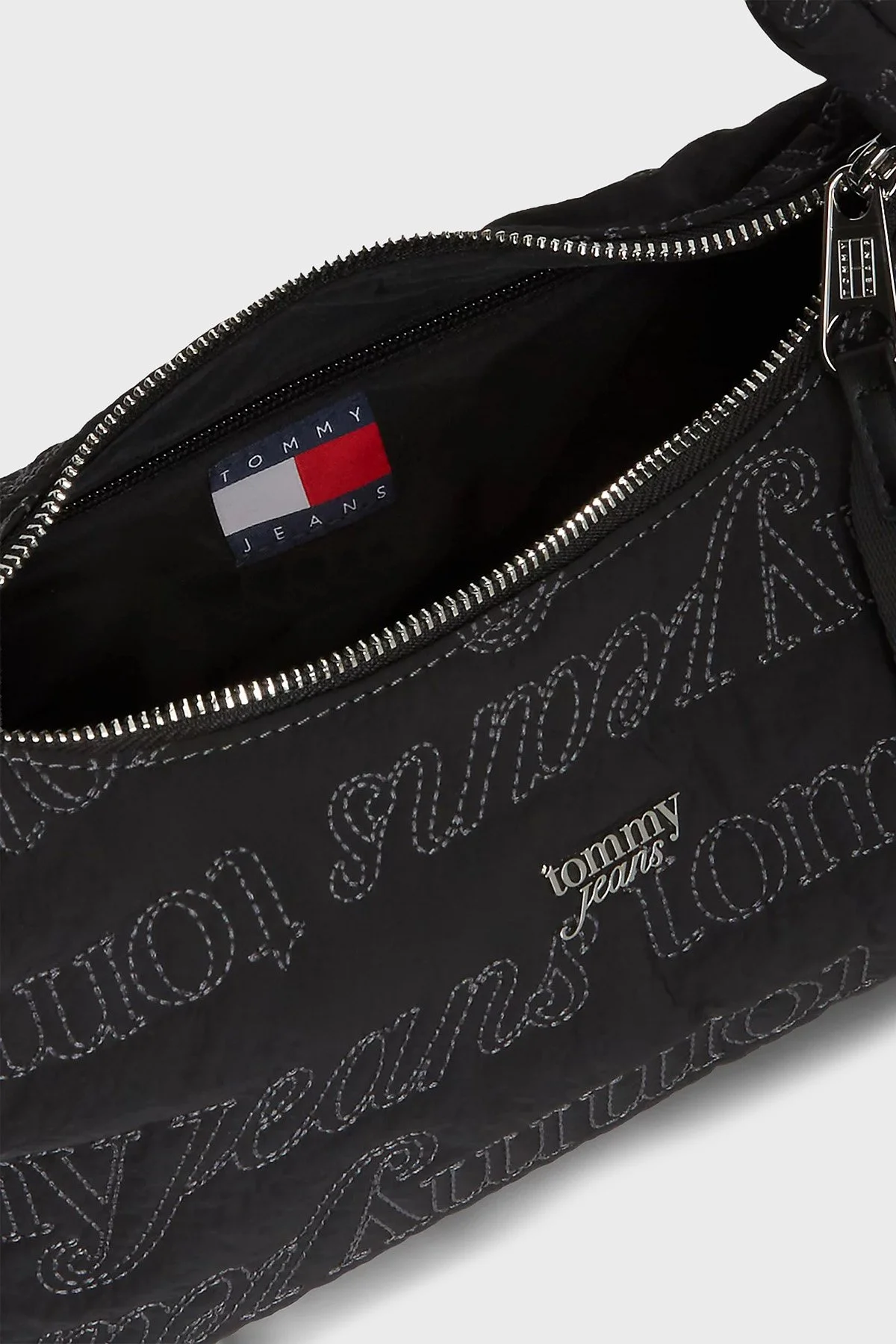 Tommy Jeans Tamamı Logolu Omuz Askılı Kadın Çanta AW0AW18467 BDS SİYAH - 4