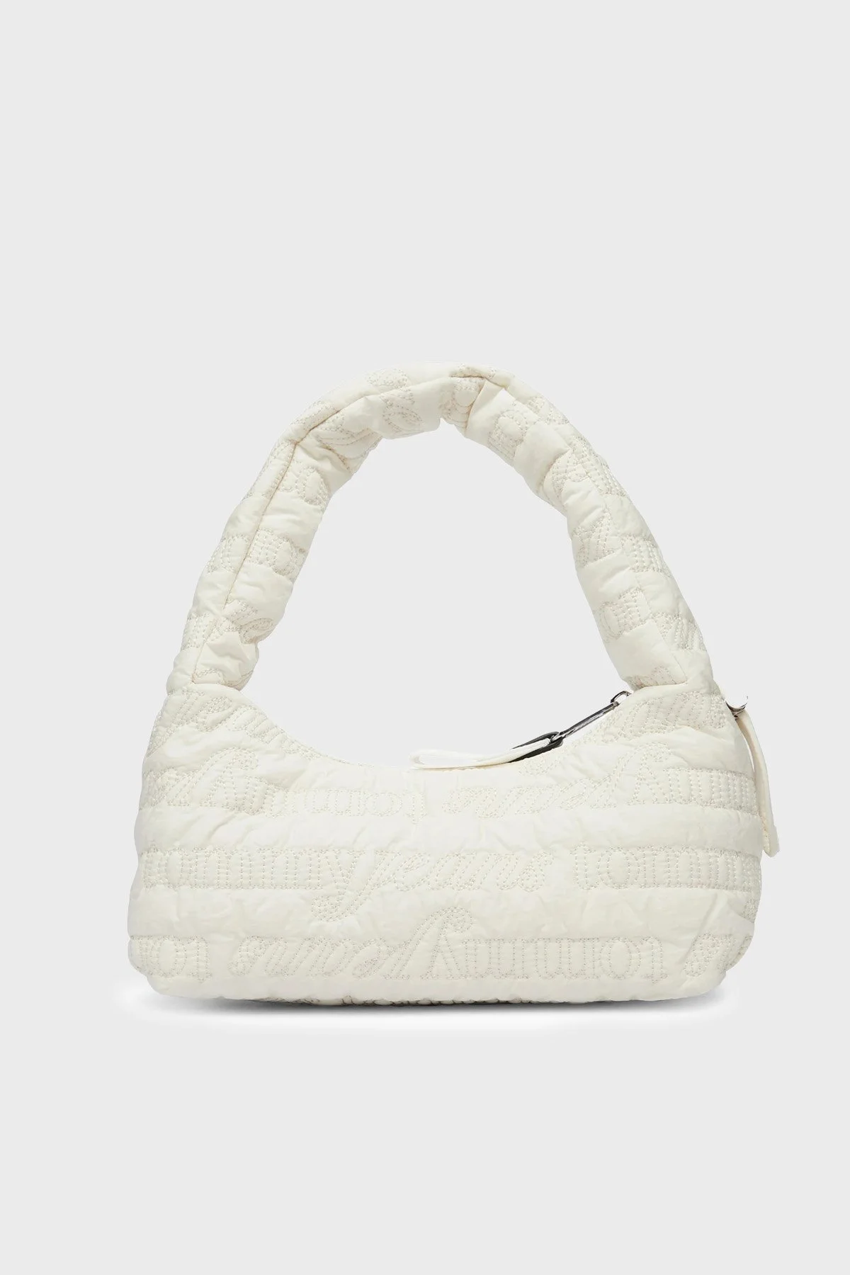 Tommy Jeans Tamamı Logolu Omuz Askılı Kadın Çanta AW0AW18467 TCR EKRU - 3