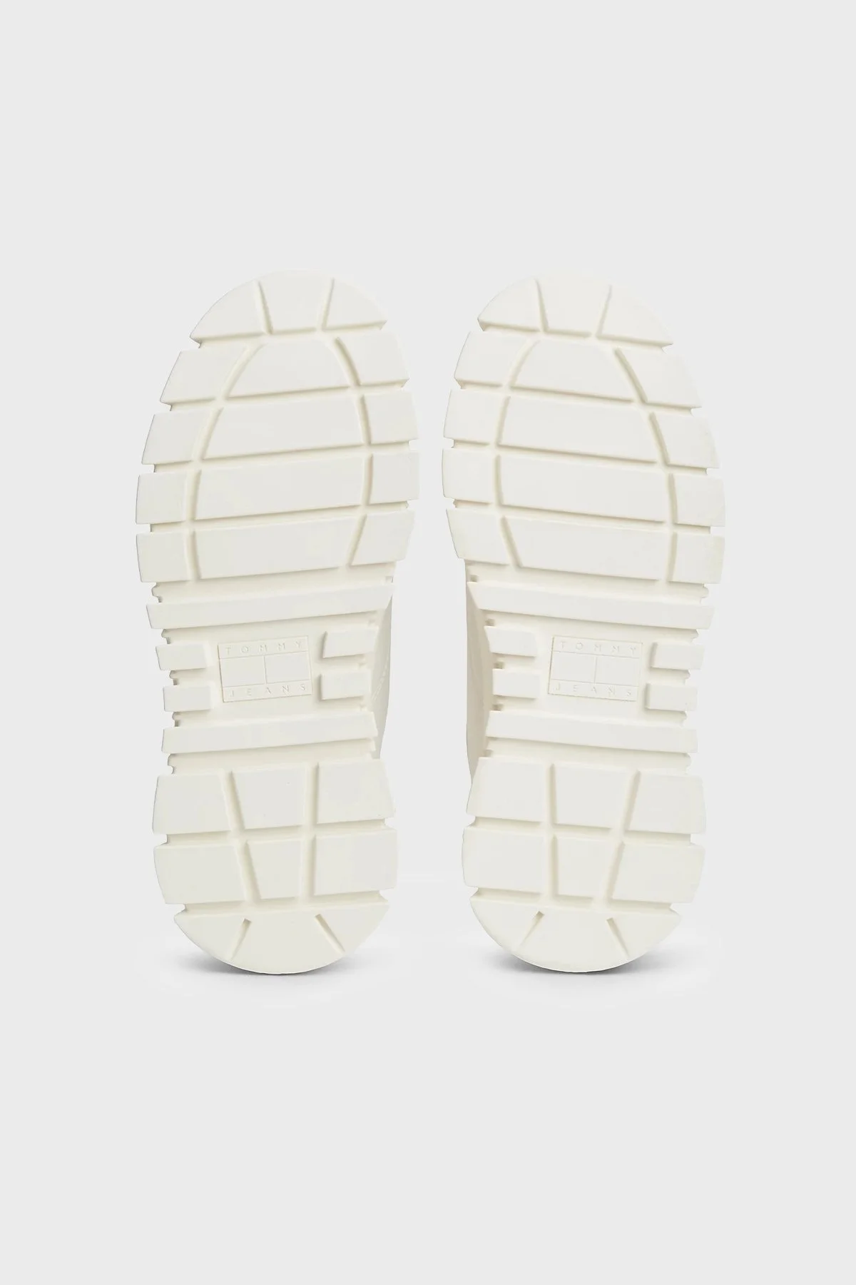 Tommy Jeans Zebra Desenli Platform Sneaker Kadın Ayakkabı EN0EN03070 YBI Beyaz - 5