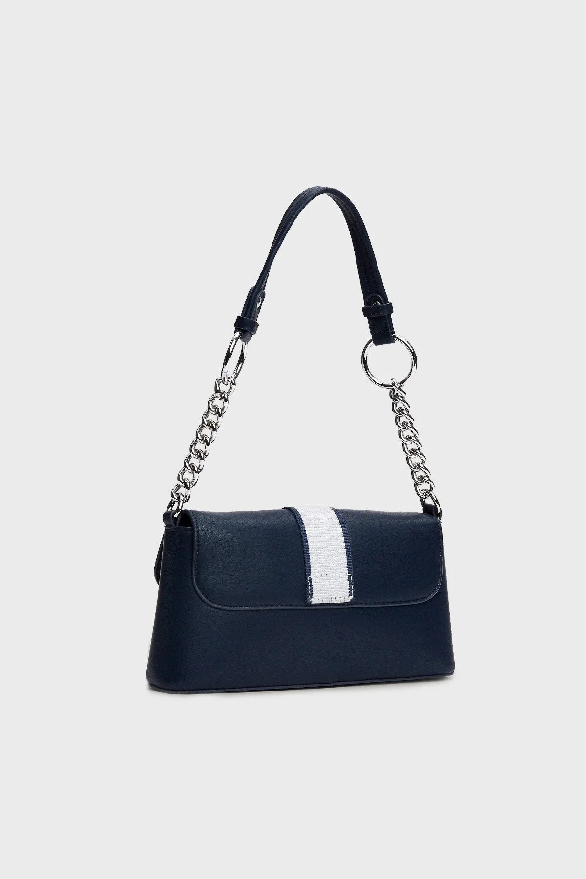 Tommy Jeans Zincirli Omuz Askılı Bayan Çanta AW0AW16282 C1G LACİVERT - 3