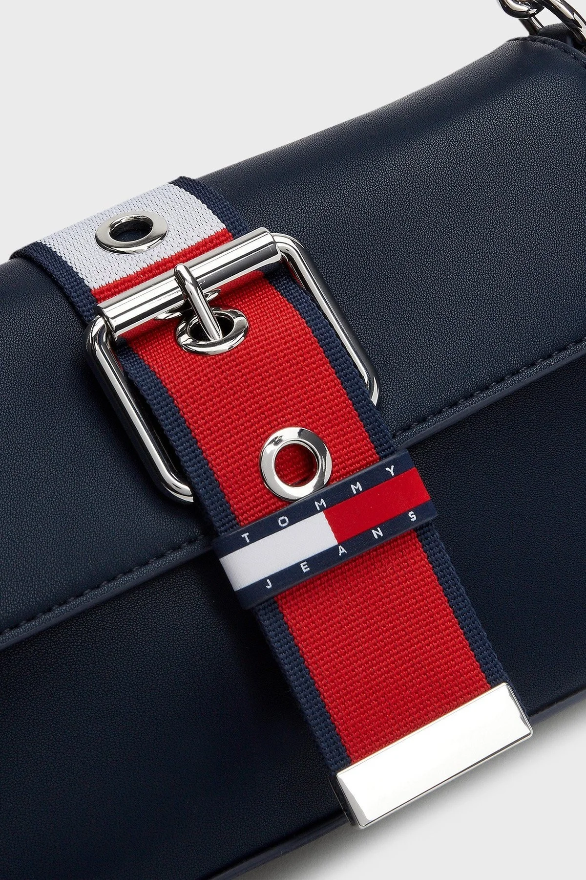 Tommy Jeans Zincirli Omuz Askılı Bayan Çanta AW0AW16282 C1G LACİVERT - 5