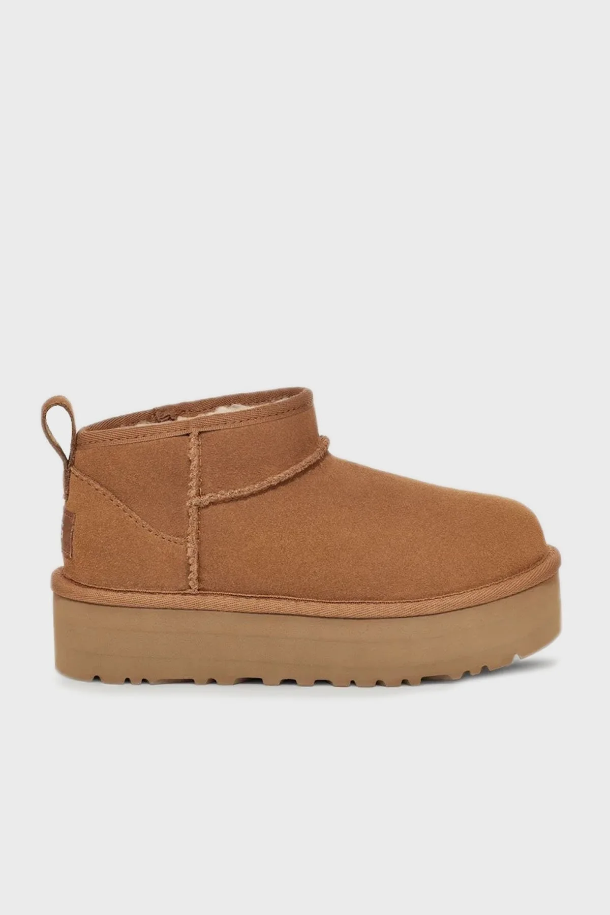 Ugg Hakiki Deri Logolu Kürklü Bayan Bot 1157791B TABA - 1