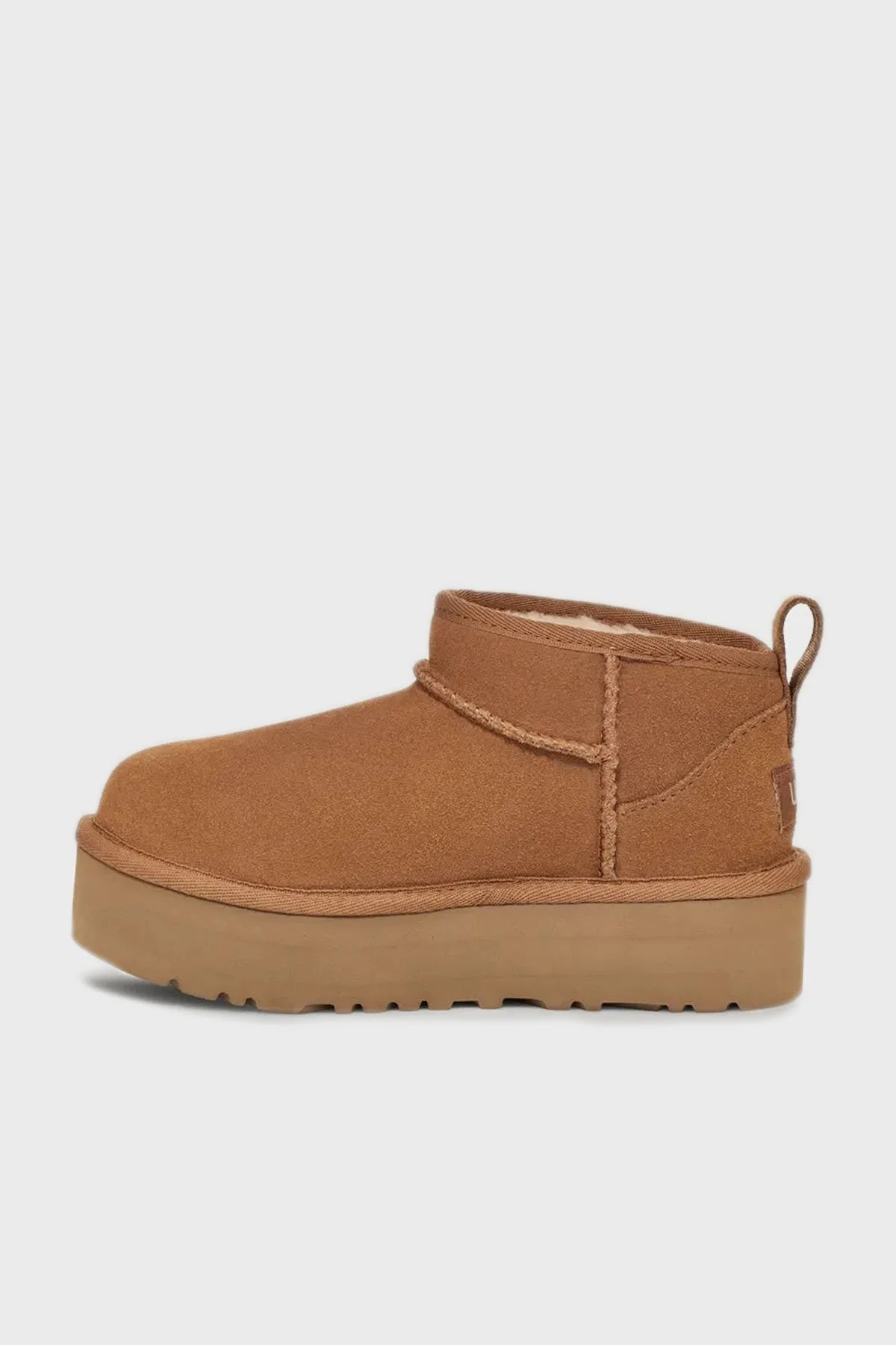 Ugg Hakiki Deri Logolu Kürklü Bayan Bot 1157791B TABA - 3