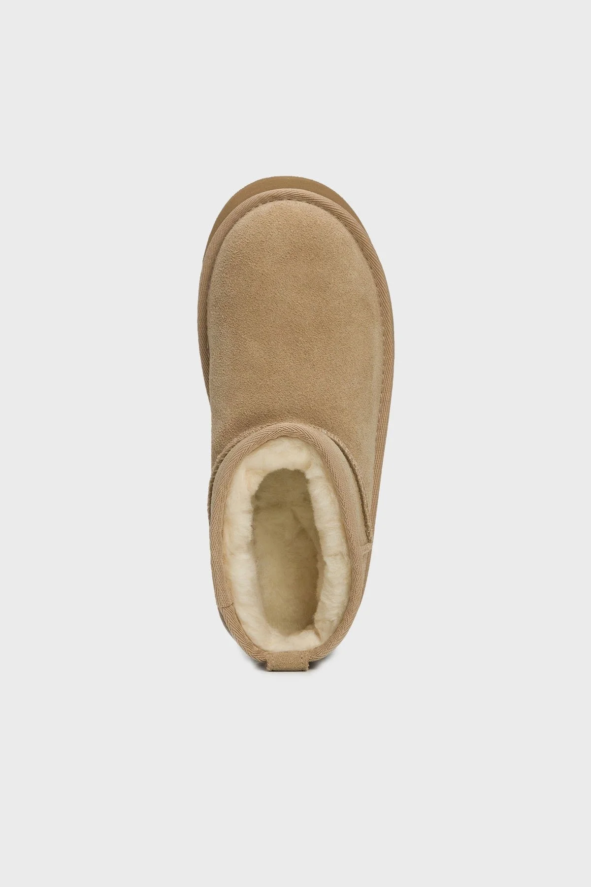 Ugg Hakiki Deri Süet Bayan Bot 1157791K KUM - 4