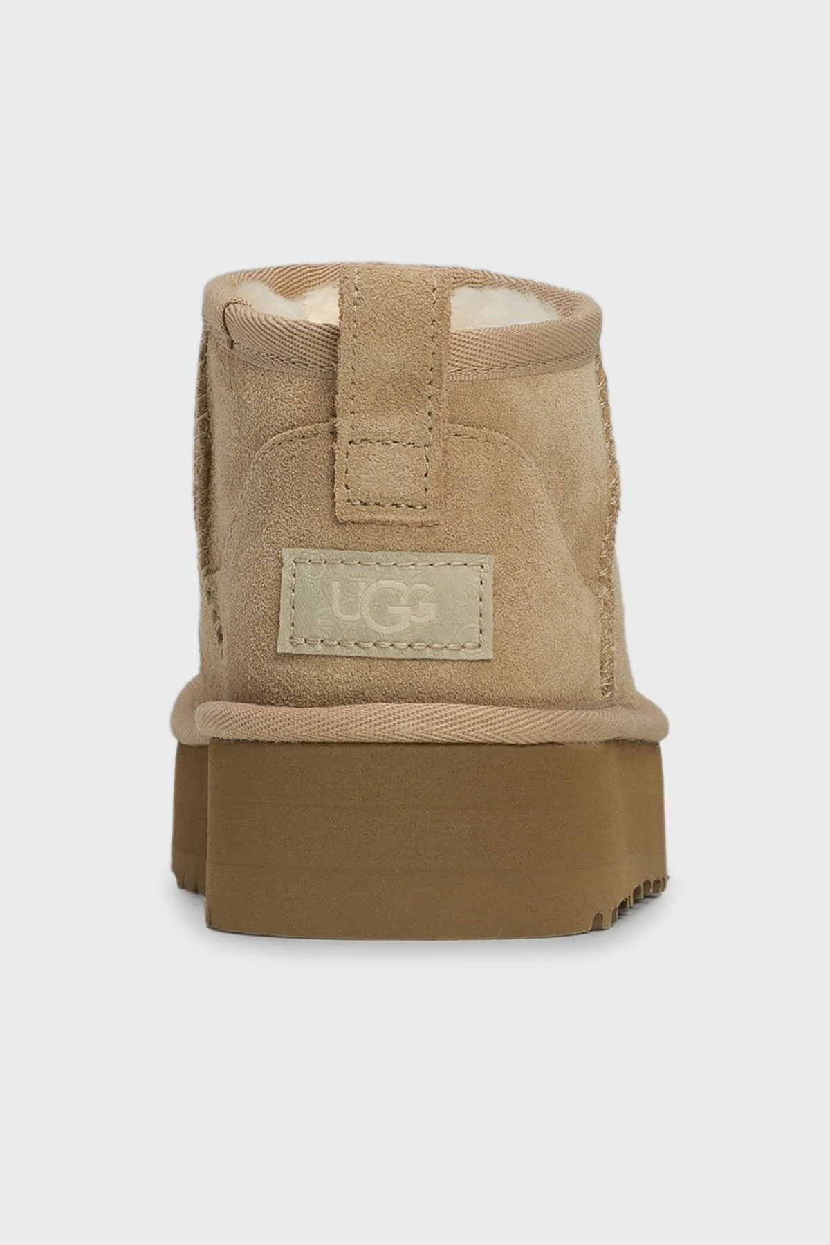 Ugg Hakiki Deri Süet Bayan Bot 1157791K KUM - 6