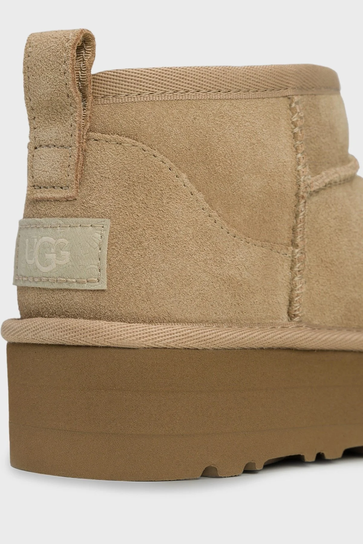 Ugg Hakiki Deri Süet Bayan Bot 1157791K KUM - 7