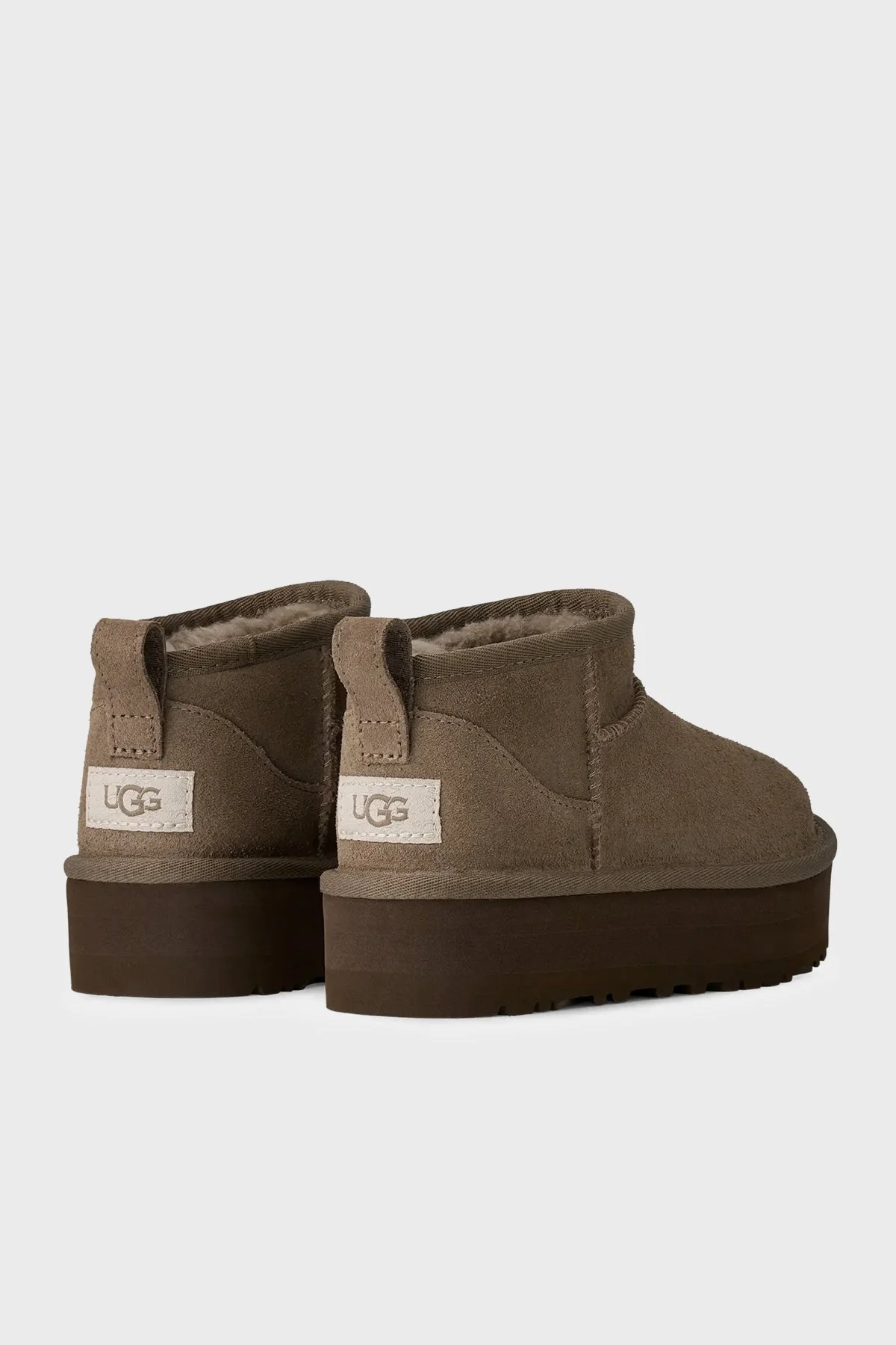Ugg Hakiki Deri Süet Kadın Bot 1157791K Toprak - 4