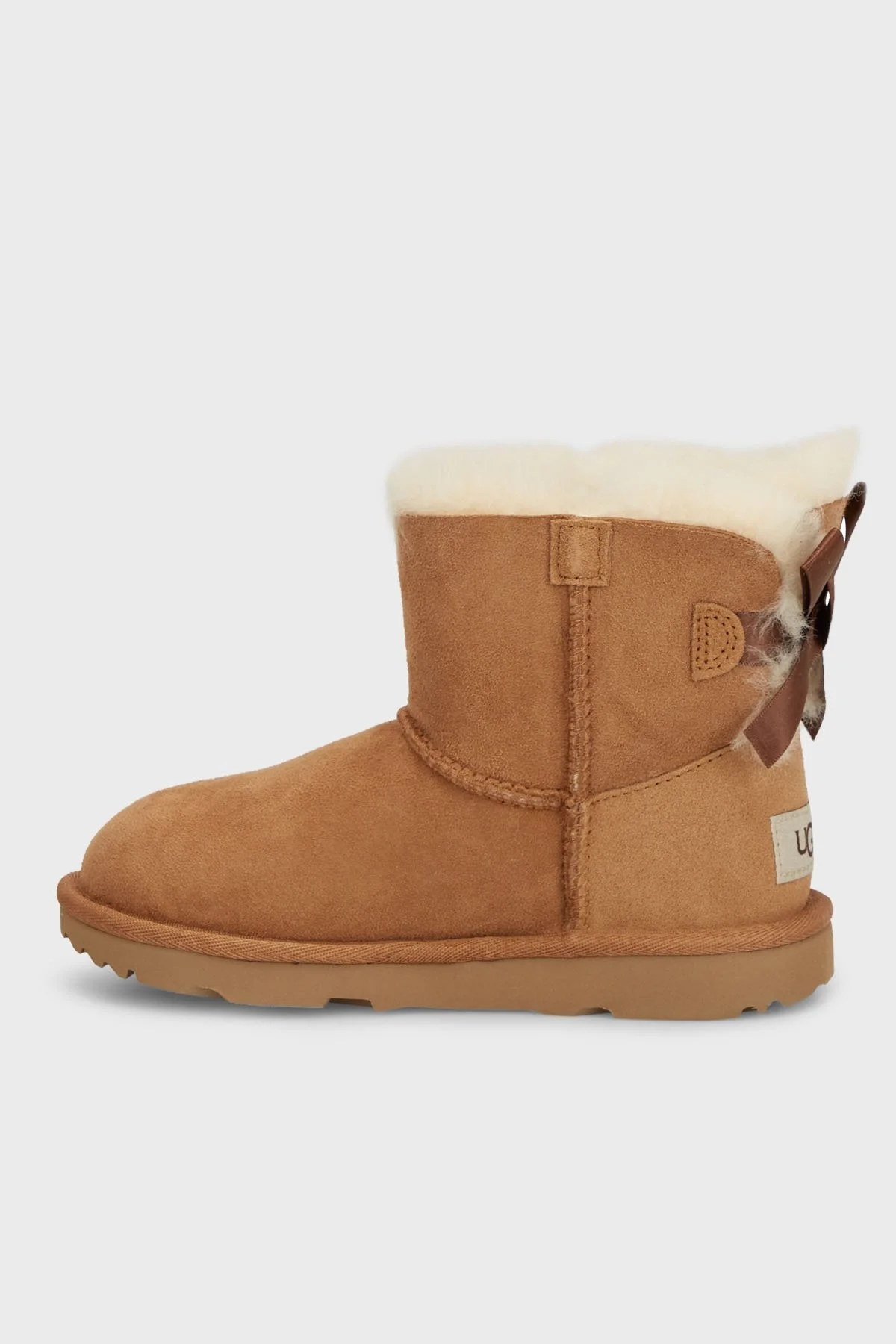 Ugg İç Kısmı Yumuşak Tüylü Fiyonklu Çocuk Bot 1017397K TABA - 3