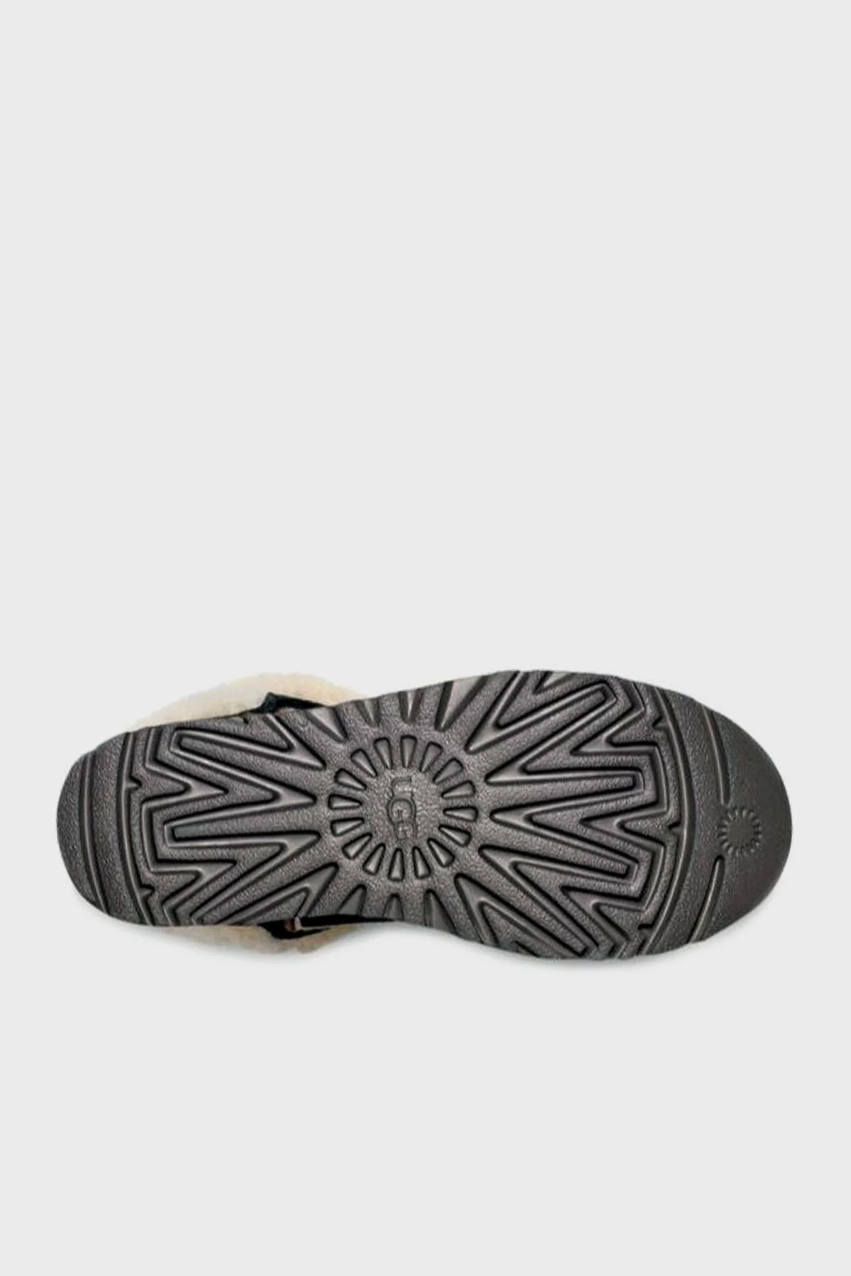Ugg Klasik Mini Atherson İşlemeli Gerçek Yumuşak Tüylü Süet Kadın Bot 1158281 SİYAH - 7