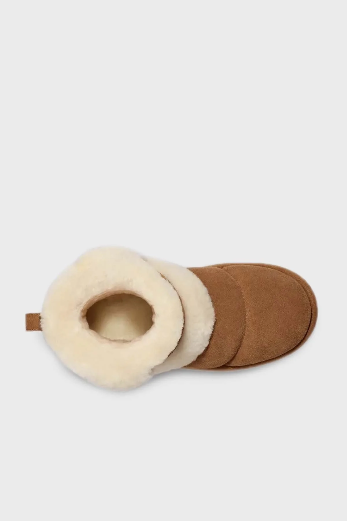 Ugg Kürk Detaylı Kalın Taban Hakiki Deri Bayan Bot 1144046 TABA - 5