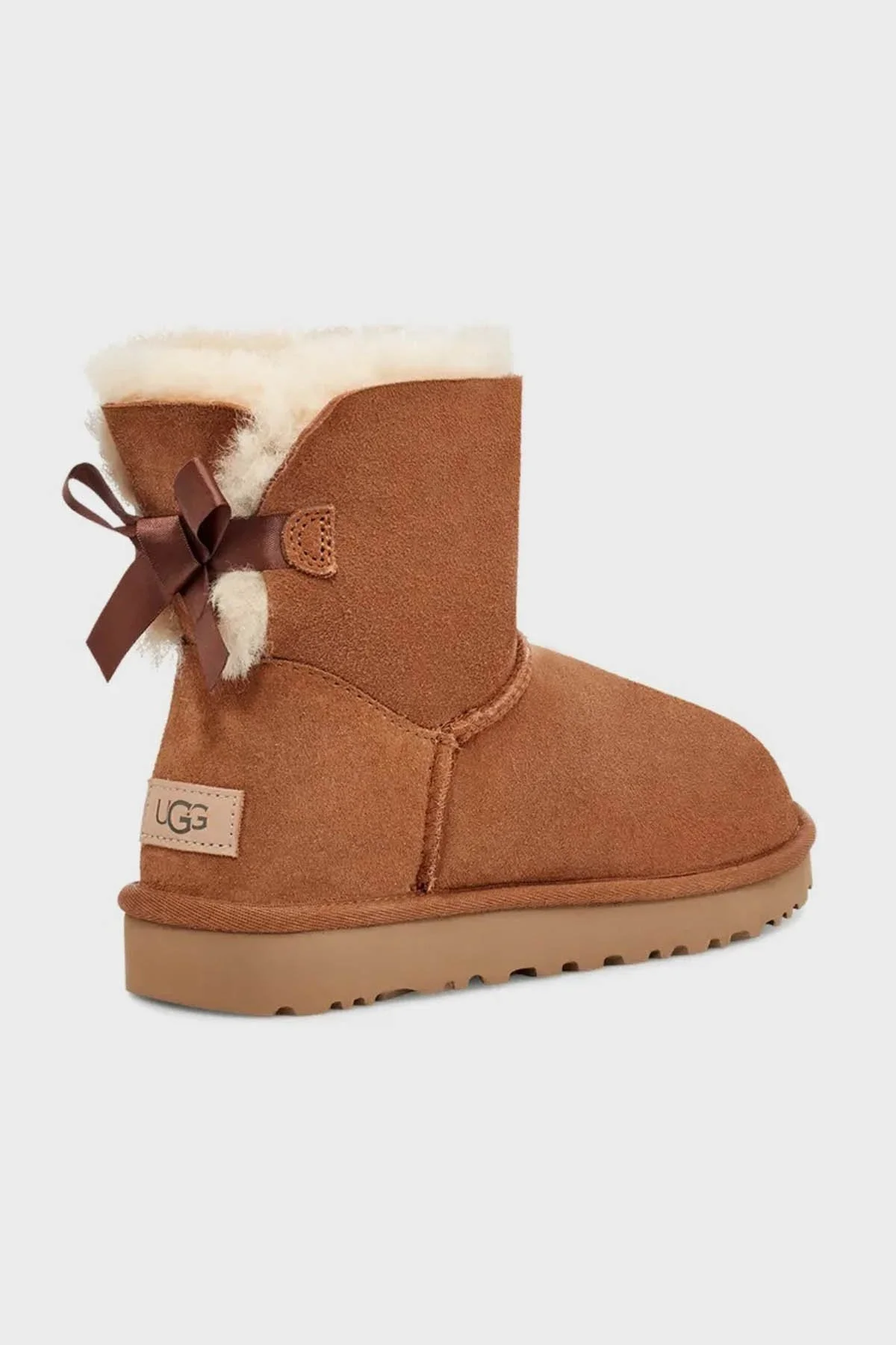 Ugg Kürklü Hakiki Deri Fiyonklu Bayan Bot 1016501 TABA - 4