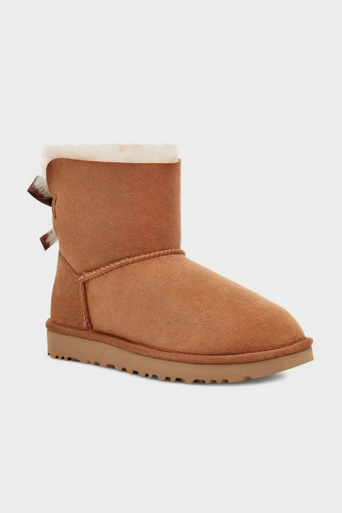 Ugg Kürklü Hakiki Deri Fiyonklu Kadın Bot 1016501 TABA - 2