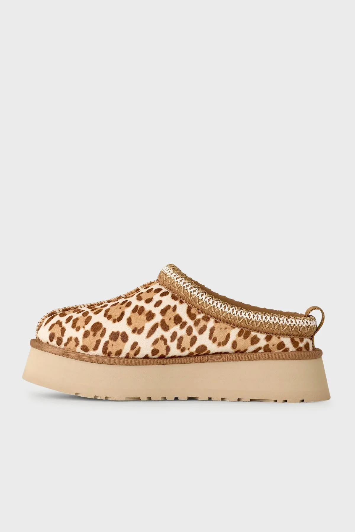 Ugg Leopar Desenli Kalın Taban Bayan Terlik 1177890 LEOPAR - 2