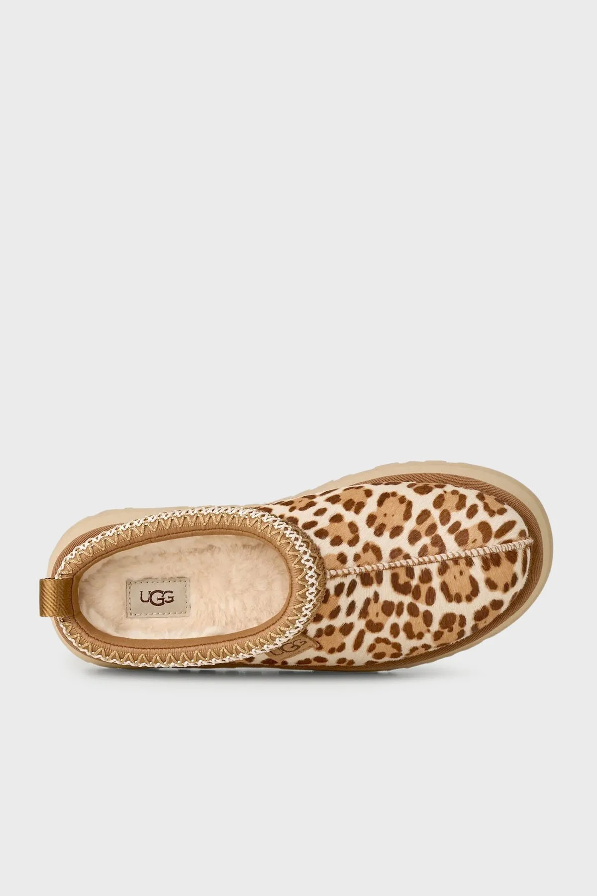 Ugg Leopar Desenli Kalın Taban Bayan Terlik 1177890 LEOPAR - 3