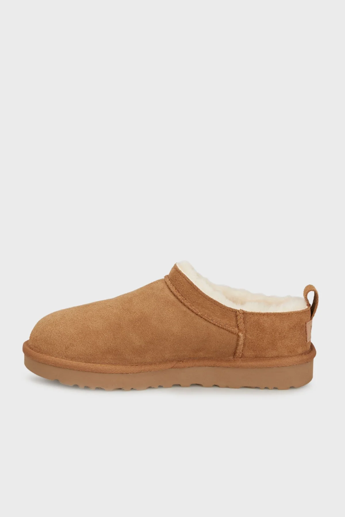 Ugg Logolu Hakiki Deri Suya Dayanıklı Kısa Bilekli Süet Kadın Bot 1173891 TABA - 3