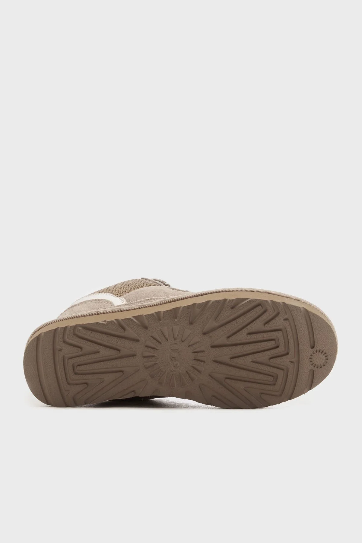 Ugg Logolu Hakiki Deri Yünlü Bilekli Sneaker Kadın Ayakkabı 1144032 KUM - 6