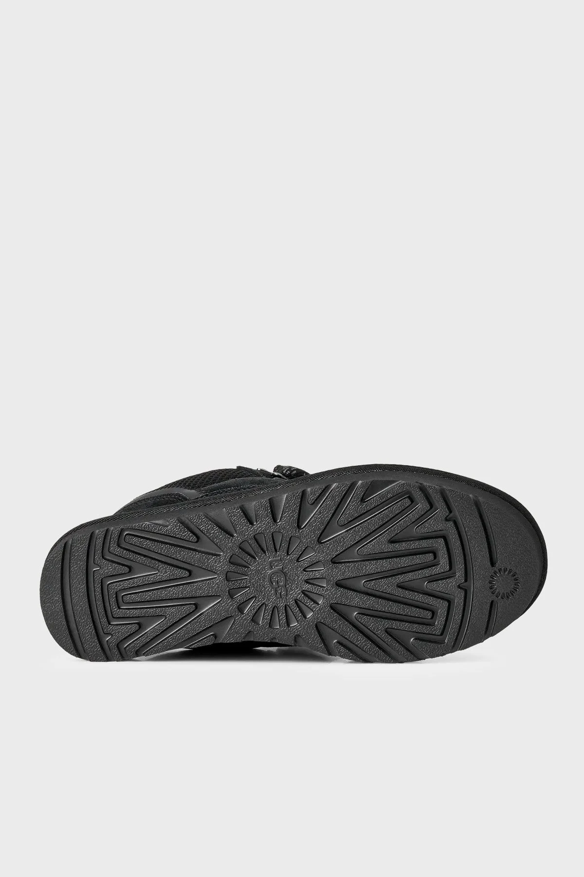 Ugg Logolu Hakiki Deri Yünlü Bilekli Sneaker Kadın Ayakkabı 1144032 Siyah - 5