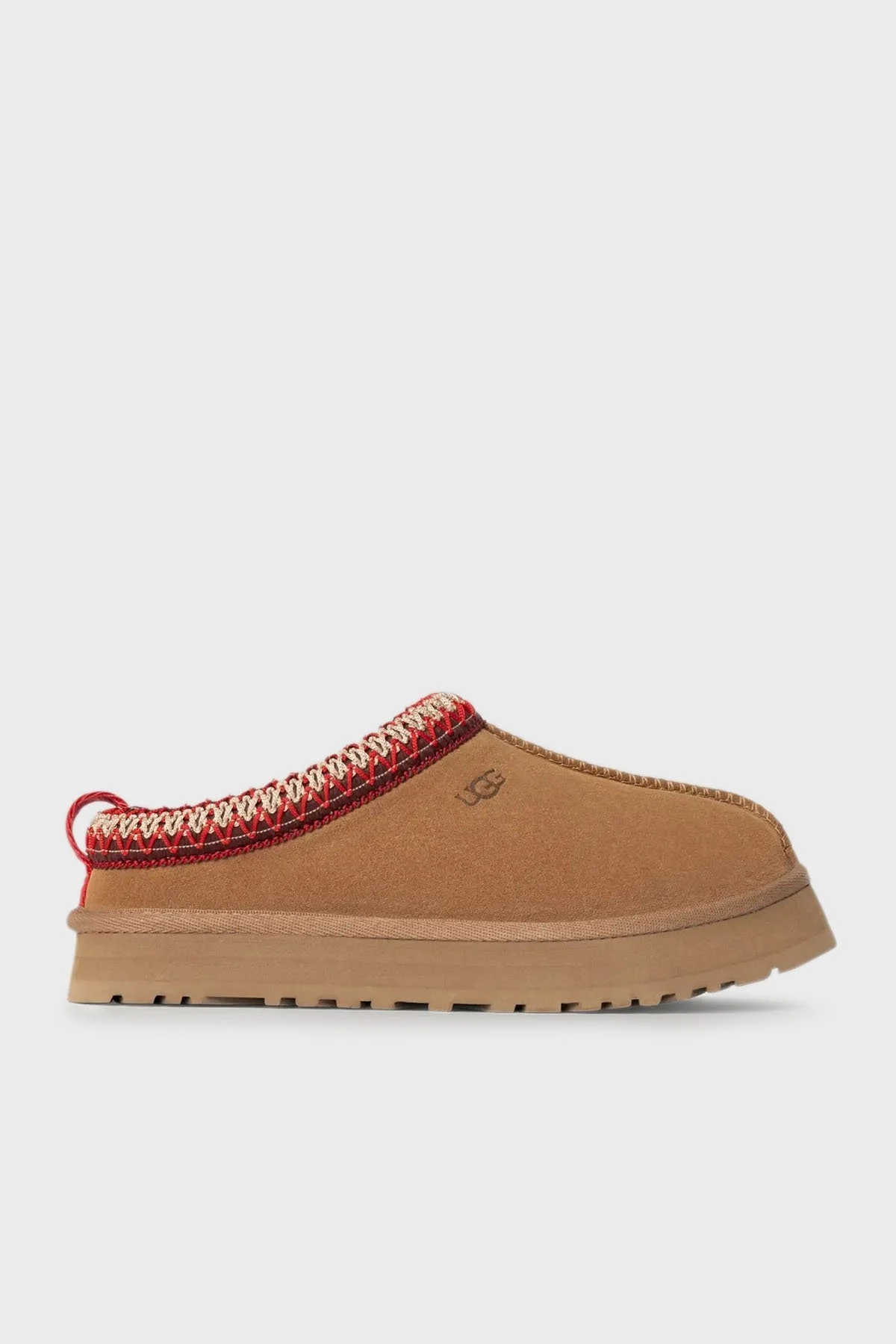 Ugg Logolu Hakiki Deri Yünlü Süet Bayan Terlik 1143776K TABA - 1