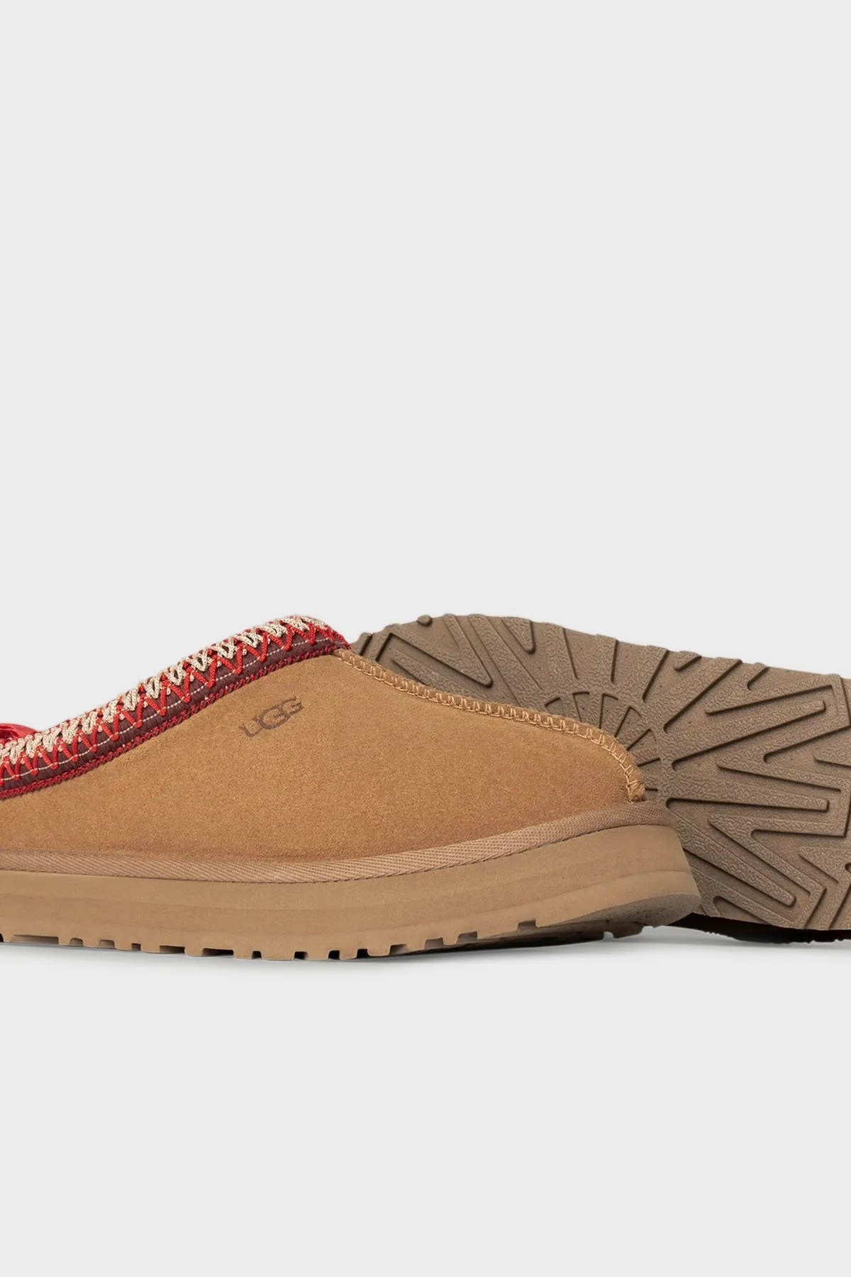 Ugg Logolu Hakiki Deri Yünlü Süet Bayan Terlik 1143776K TABA - 3