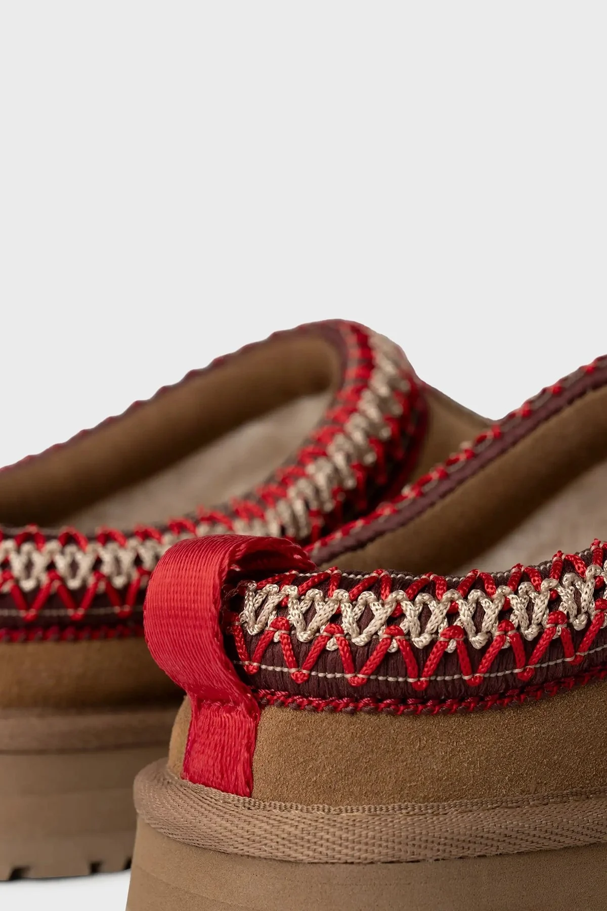 Ugg Logolu Hakiki Deri Yünlü Süet Bayan Terlik 1143776K TABA - 4