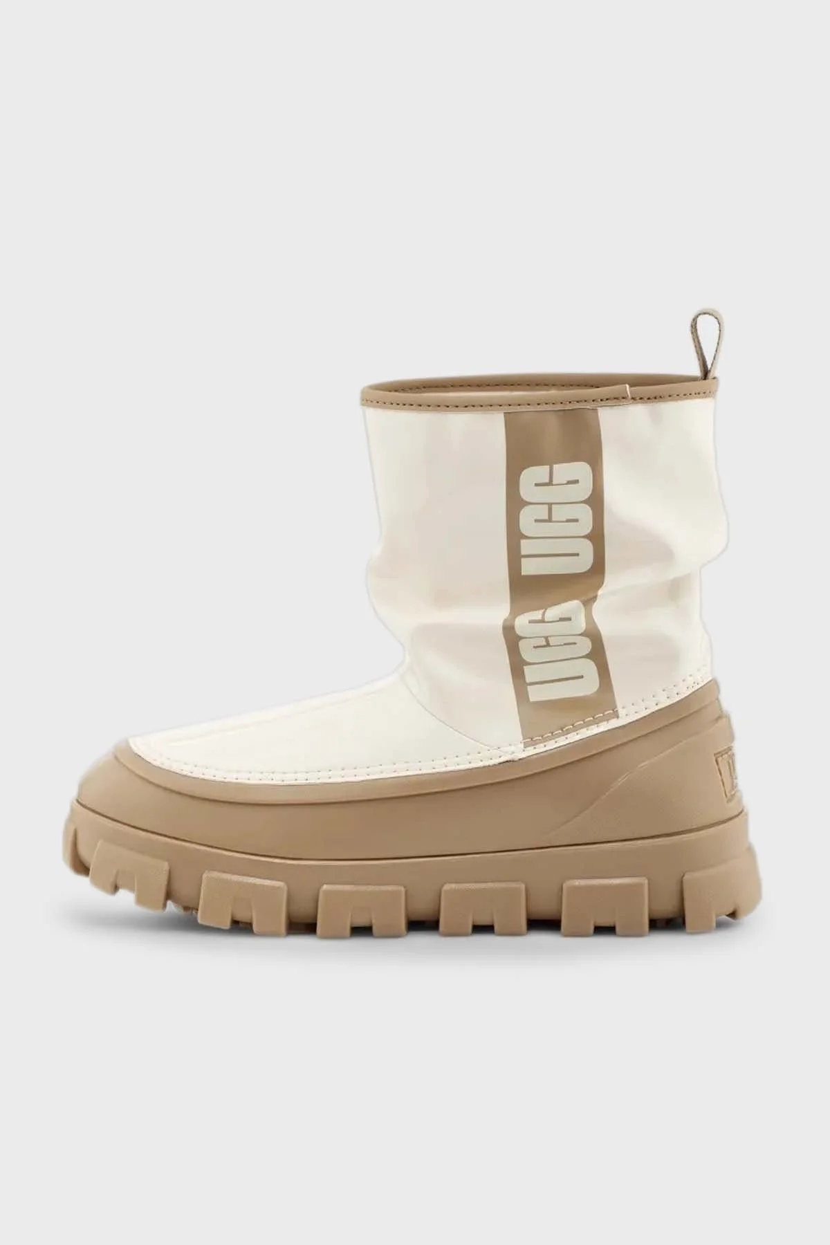 Ugg Logolu Kalın Tabanlı Su İtici Bayan Bot 1144059 BEJ - 2