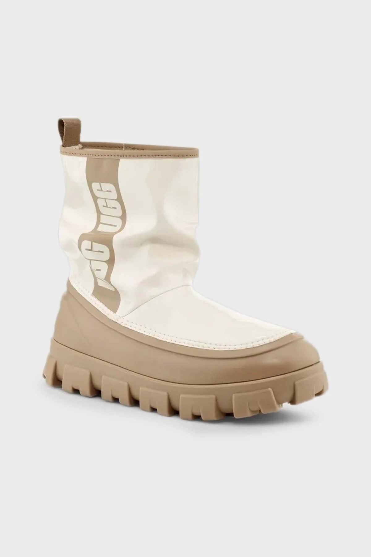 Ugg Logolu Kalın Tabanlı Su İtici Bayan Bot 1144059 BEJ - 3