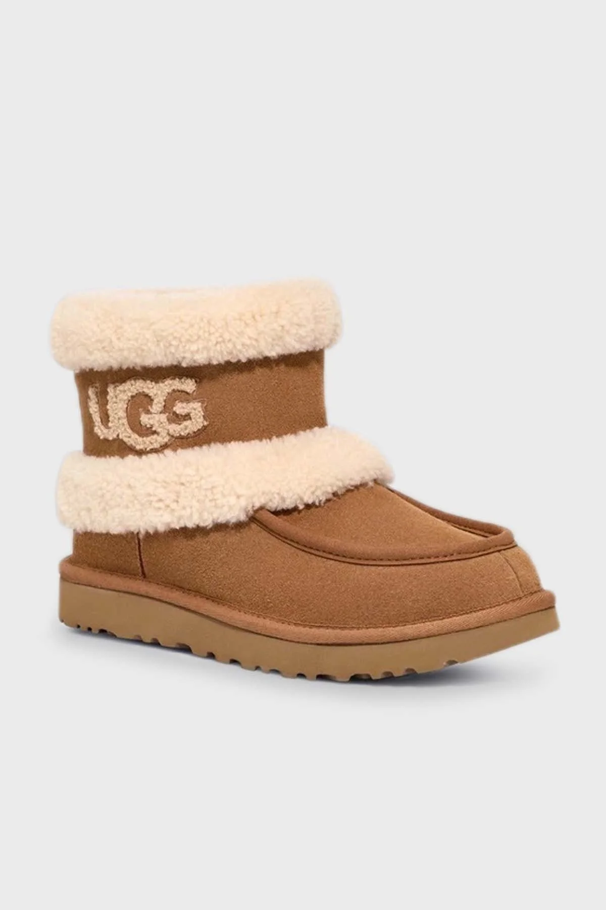 Ugg Logolu Kürklü Bayan Bot 1145410 TABA - 3