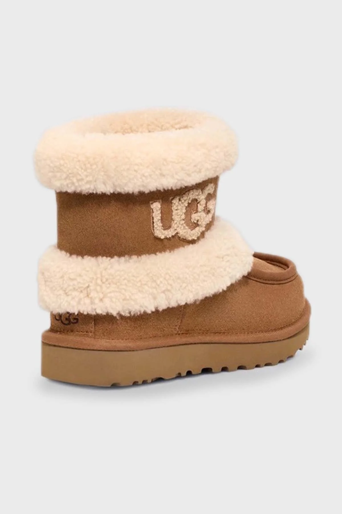 Ugg Logolu Kürklü Bayan Bot 1145410 TABA - 4