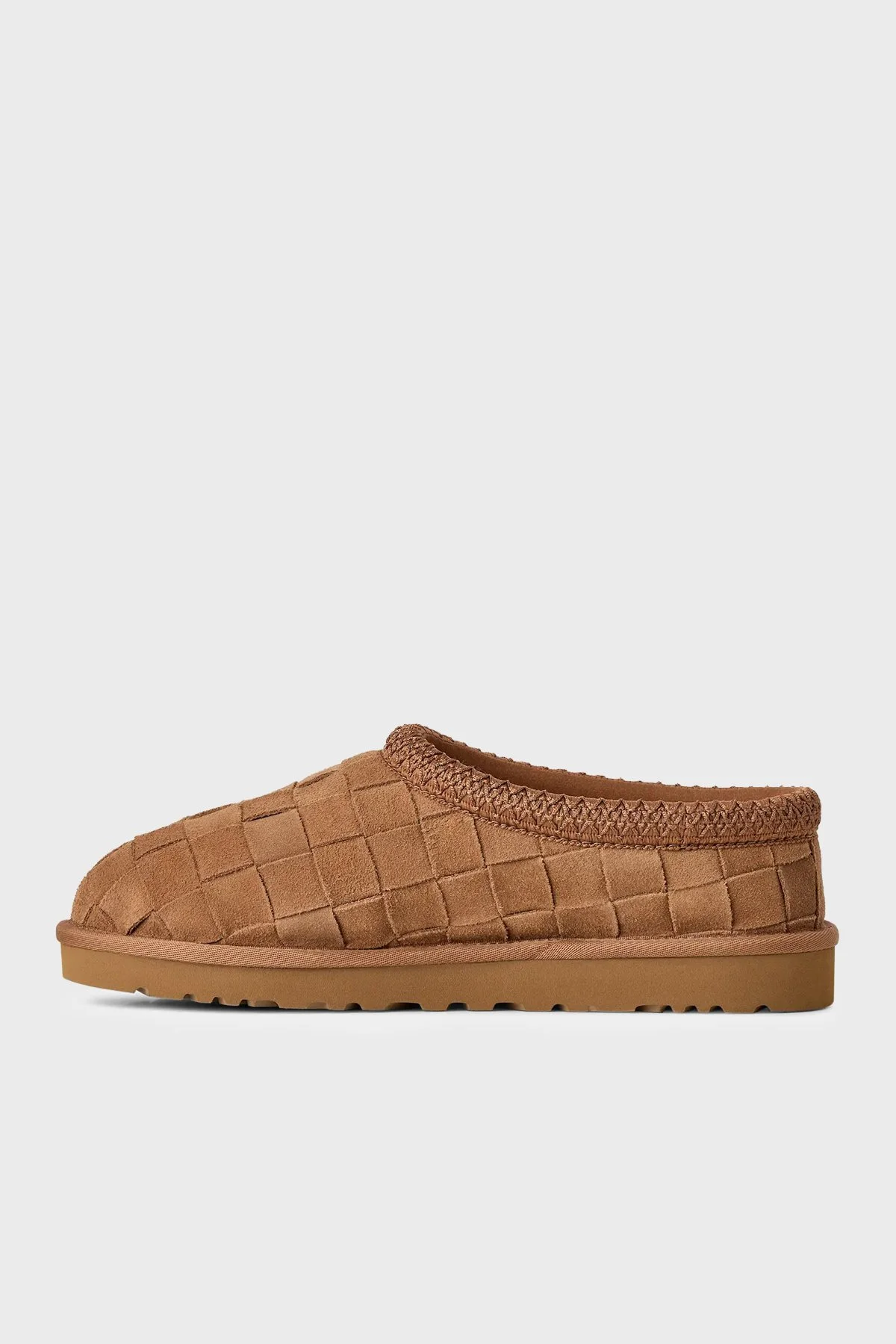 Ugg Logolu Süet Deri Unisex Terlik 1186330 Taba - 2